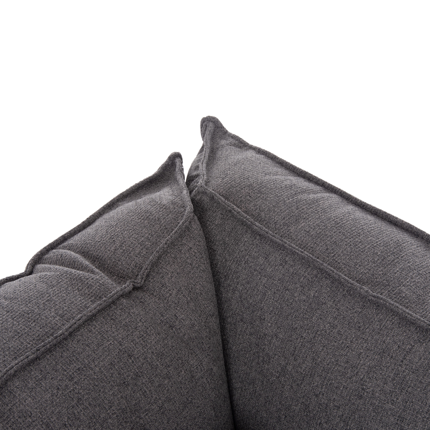 ΓΩΝΙΑΚΟΣ ΚΑΝΑΠΕΣ-ΚΡΕΒΑΤΙ ΜΕ ΑΠΟΘ.ΧΩΡΟ SAFFIRA HM3303.01L ΓΚΡΙ ΥΦΑΣΜΑ 270x195x100Υεκ. 10