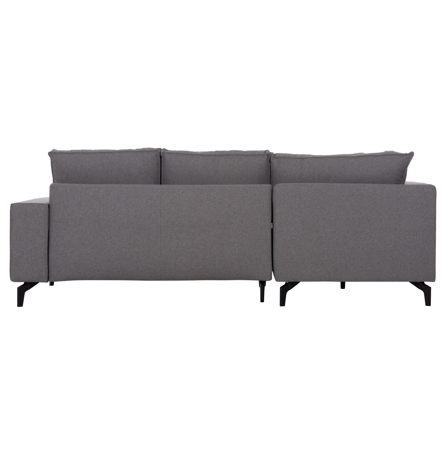 ΓΩΝΙΑΚΟΣ ΚΑΝΑΠΕΣ-ΚΡΕΒΑΤΙ ΜΕ ΑΠΟΘ.ΧΩΡΟ SAFFIRA HM3303.01L ΓΚΡΙ ΥΦΑΣΜΑ 270x195x100Υεκ. 6