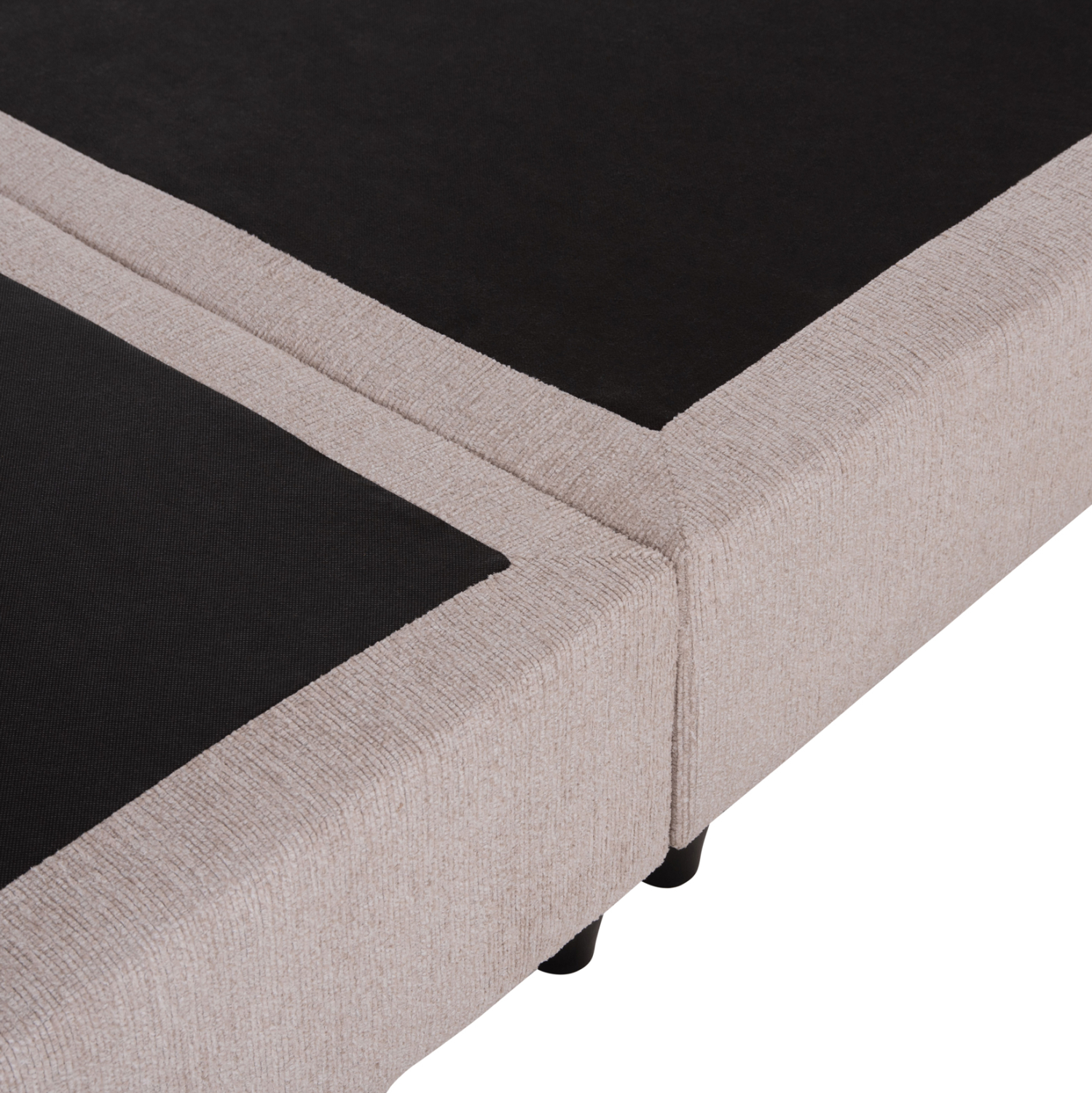 ΚΡΕΒΑΤΙ MILO HM616.32 ΜΠΕΖ ΥΦΑΣΜΑ ΓΙΑ ΣΤΡΩΜΑ 160x200εκ 8