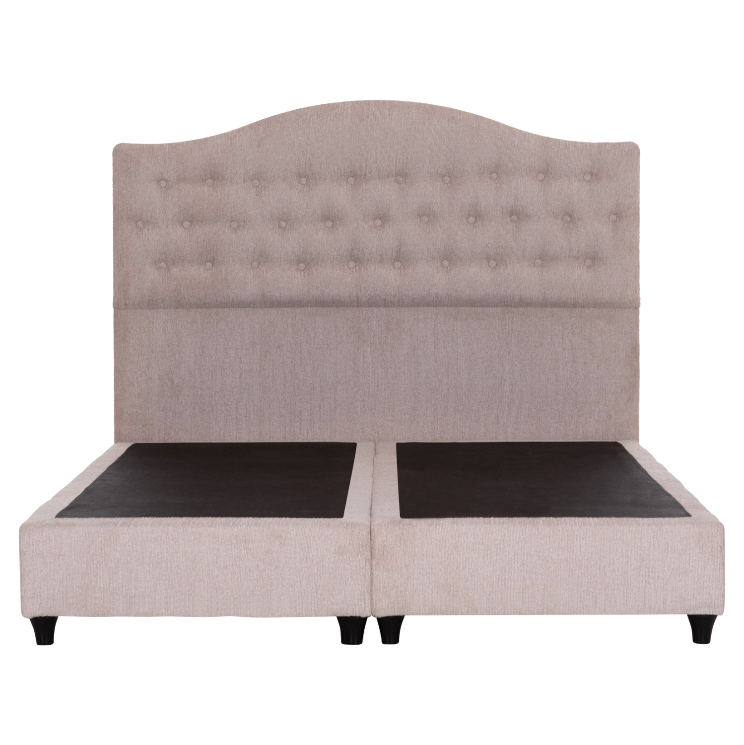 ΚΡΕΒΑΤΙ ΔΙΠΛΟ MALENA HM638.32 ΜΠΕΖ ΥΦΑΣΜΑ- ΓΙΑ ΣΤΡΩΜΑ 150x200εκ. 4