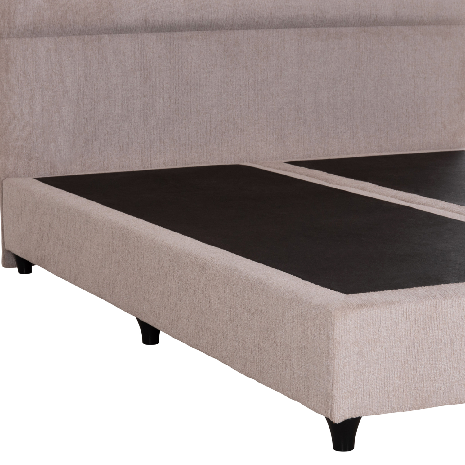 ΚΡΕΒΑΤΙ ΔΙΠΛΟ MALENA HM638.32 ΜΠΕΖ ΥΦΑΣΜΑ- ΓΙΑ ΣΤΡΩΜΑ 150x200εκ. 7