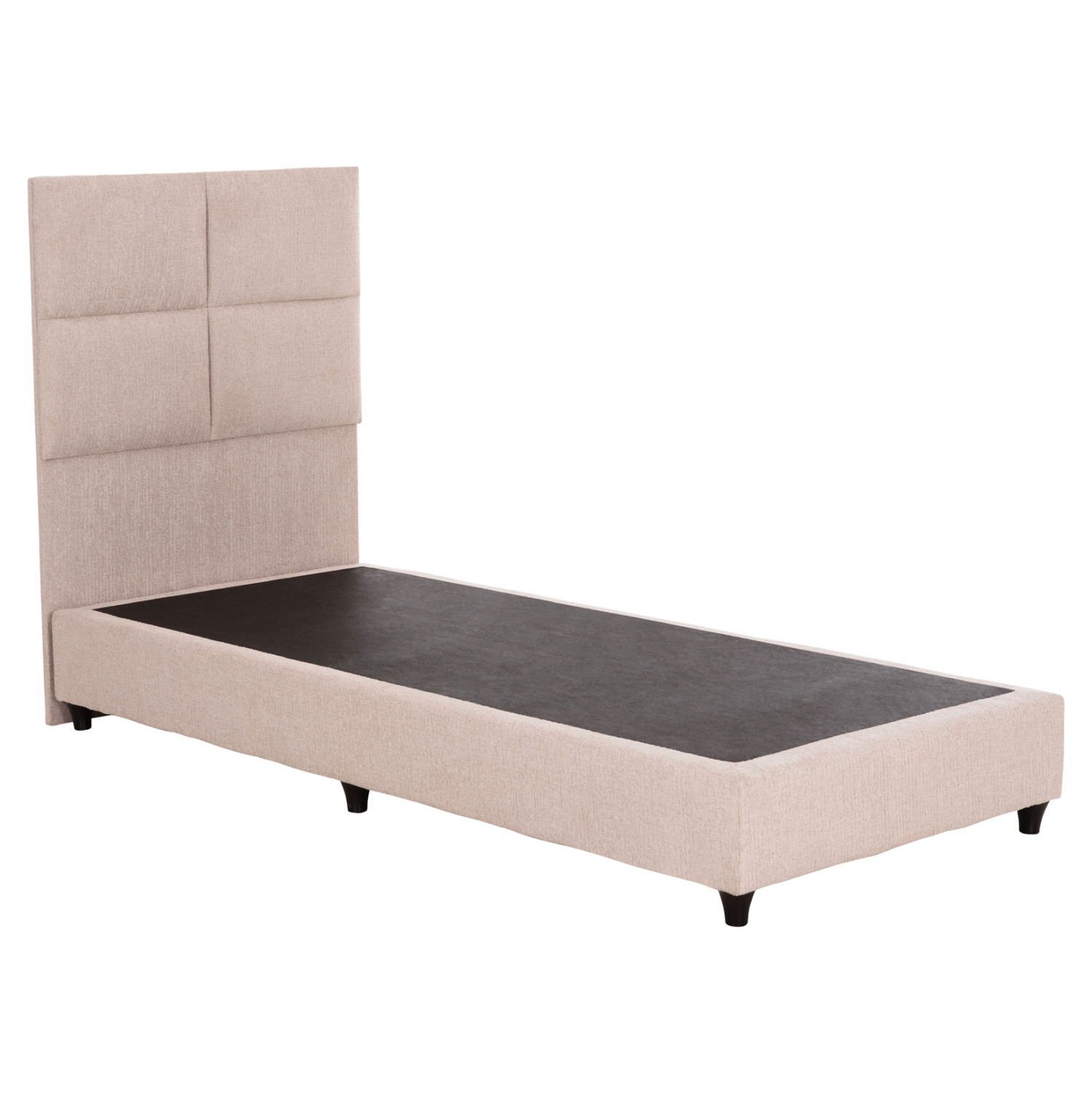ΚΡΕΒΑΤΙ ΜΟΝΟ MILO HM652.32 ΜΠΕΖ TEDDY ΥΦΑΣΜΑ ΓΙΑ ΣΤΡΩΜΑ 90x200εκ 4