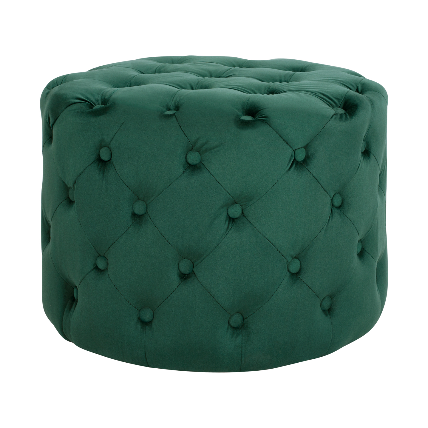 ΣΚΑΜΠΟ KASSIE ΚΥΠΑΡΙΣΣΙ ΒΕΛΟΥΔΟ ΤΥΠΟΥ CHESTERFIELD HM8406.03 Φ60x43Υ εκ. 1