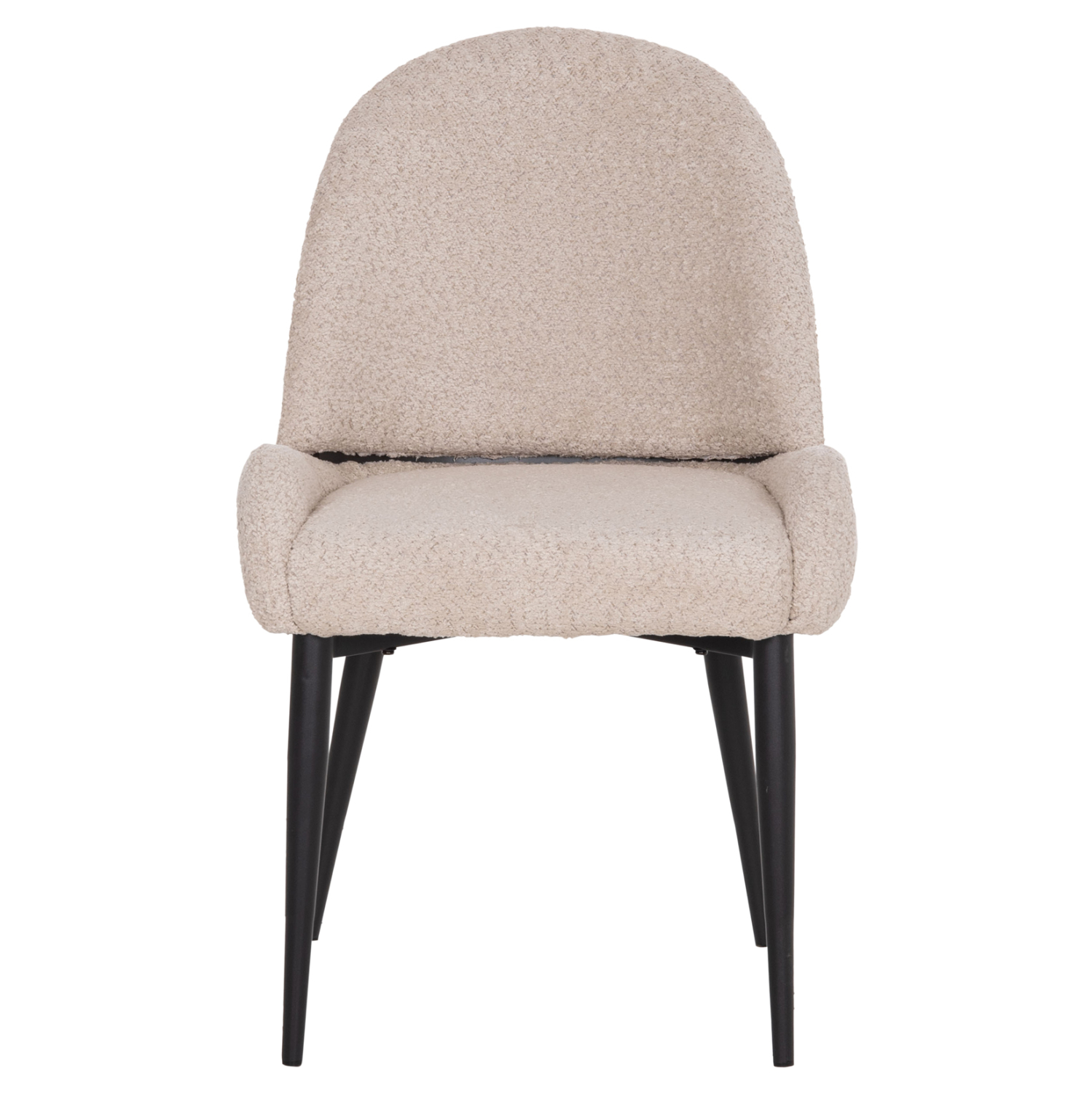 ΚΑΡΕΚΛΑ SARKY HM8585.02 ΥΦΑΣΜΑ ΜΠΟΥΚΛΕ ΕΚΡΟΥ ΜΕ ΜΕΤΑΛΛΙΚΑ ΠΟΔΙΑ 56x64x88Yεκ. 3