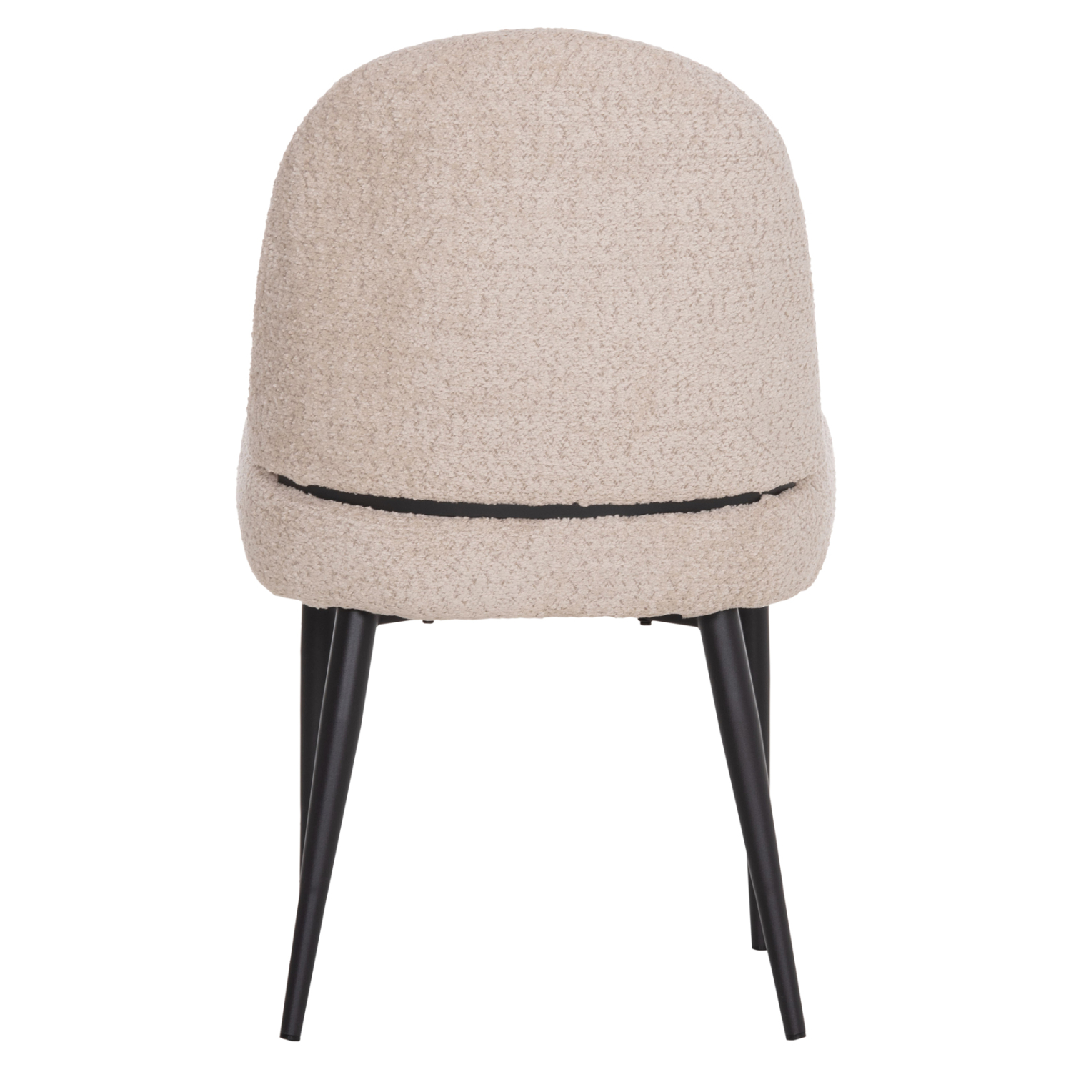 ΚΑΡΕΚΛΑ SARKY HM8585.02 ΥΦΑΣΜΑ ΜΠΟΥΚΛΕ ΕΚΡΟΥ ΜΕ ΜΕΤΑΛΛΙΚΑ ΠΟΔΙΑ 56x64x88Yεκ. 6