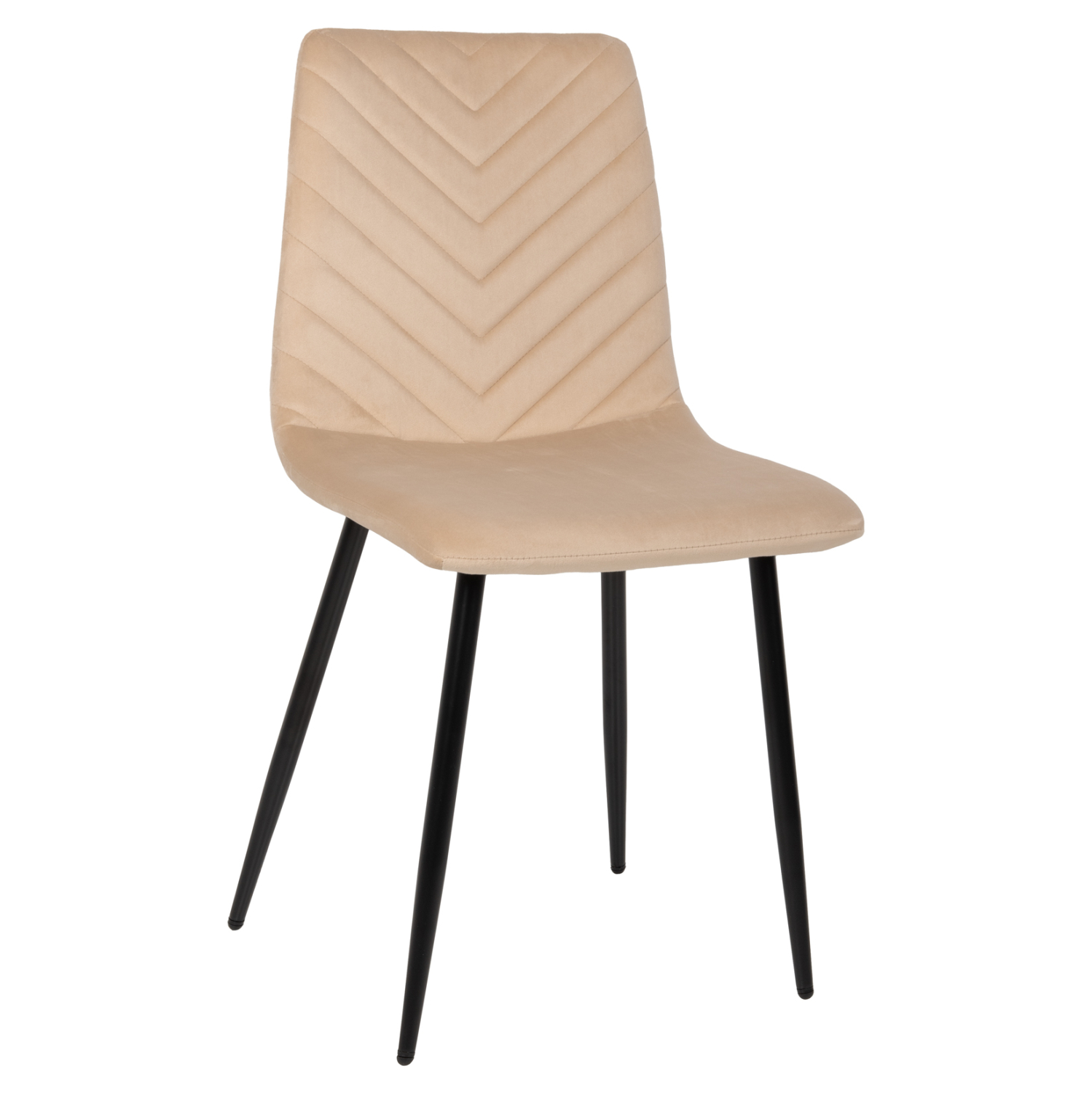 ΚΑΡΕΚΛΑ LATRELL HM8587.05 ΒΕΛΟΥΔΟ ΕΚΡΟΥ ΜΕ ΜΑΥΡΑ ΜΕΤΑΛΛΙΚΑ ΠΟΔΙΑ 43x54x88Υεκ. 1