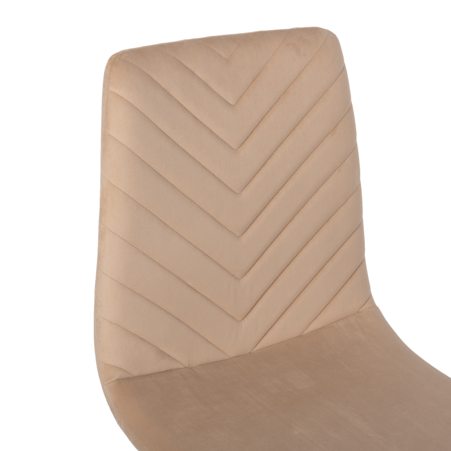 ΚΑΡΕΚΛΑ LATRELL HM8587.05 ΒΕΛΟΥΔΟ ΕΚΡΟΥ ΜΕ ΜΑΥΡΑ ΜΕΤΑΛΛΙΚΑ ΠΟΔΙΑ 43x54x88Υεκ. 7