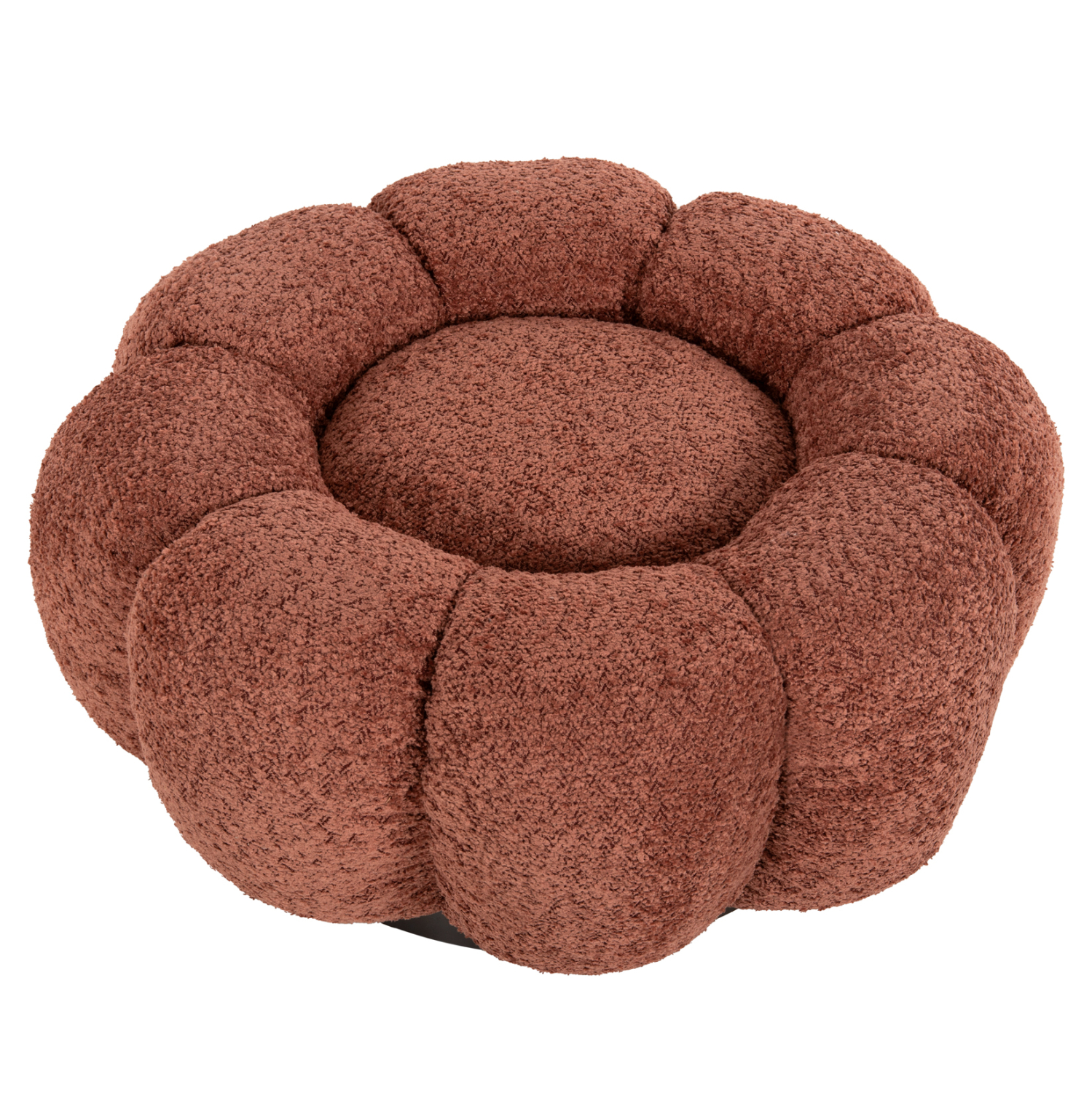 ΣΚΑΜΠΟ ΣΤΡΟΓΓΥΛΟ KRIPP HM9602.02 ΡΟΖ ΜΠΟΥΚΛΕ-ΜΑΥΡΗ ΜΕΤΑΛΛΙΚΗ ΒΑΣΗ Φ60x31Υεκ. 1