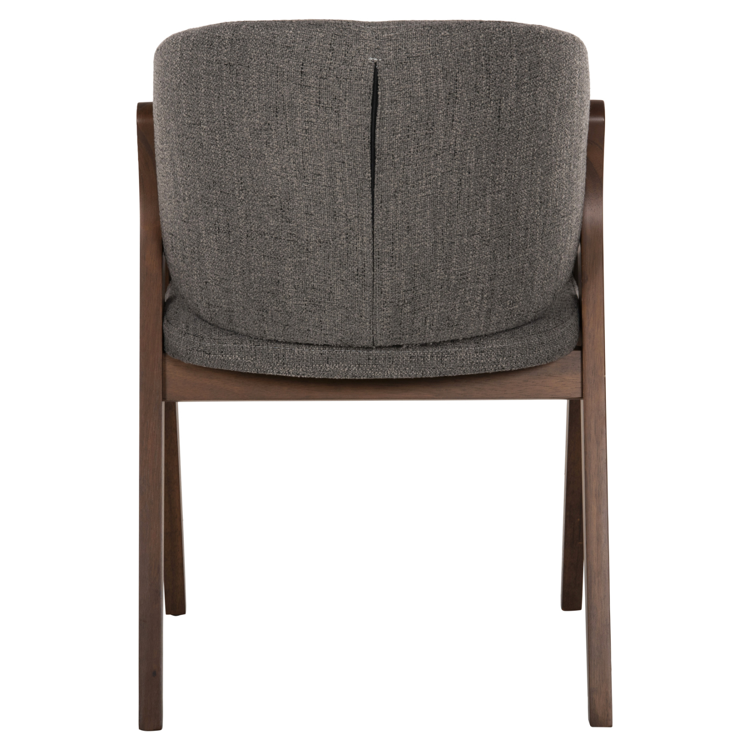 ΚΑΡΕΚΛΑ HANA HM9746.02 RUBBERWOOD ΣΕ ΚΑΡΥΔΙ ΧΡΩΜΑ-ΓΚΡΙ ΥΦΑΣΜΑ 55x60x84Yεκ. 6