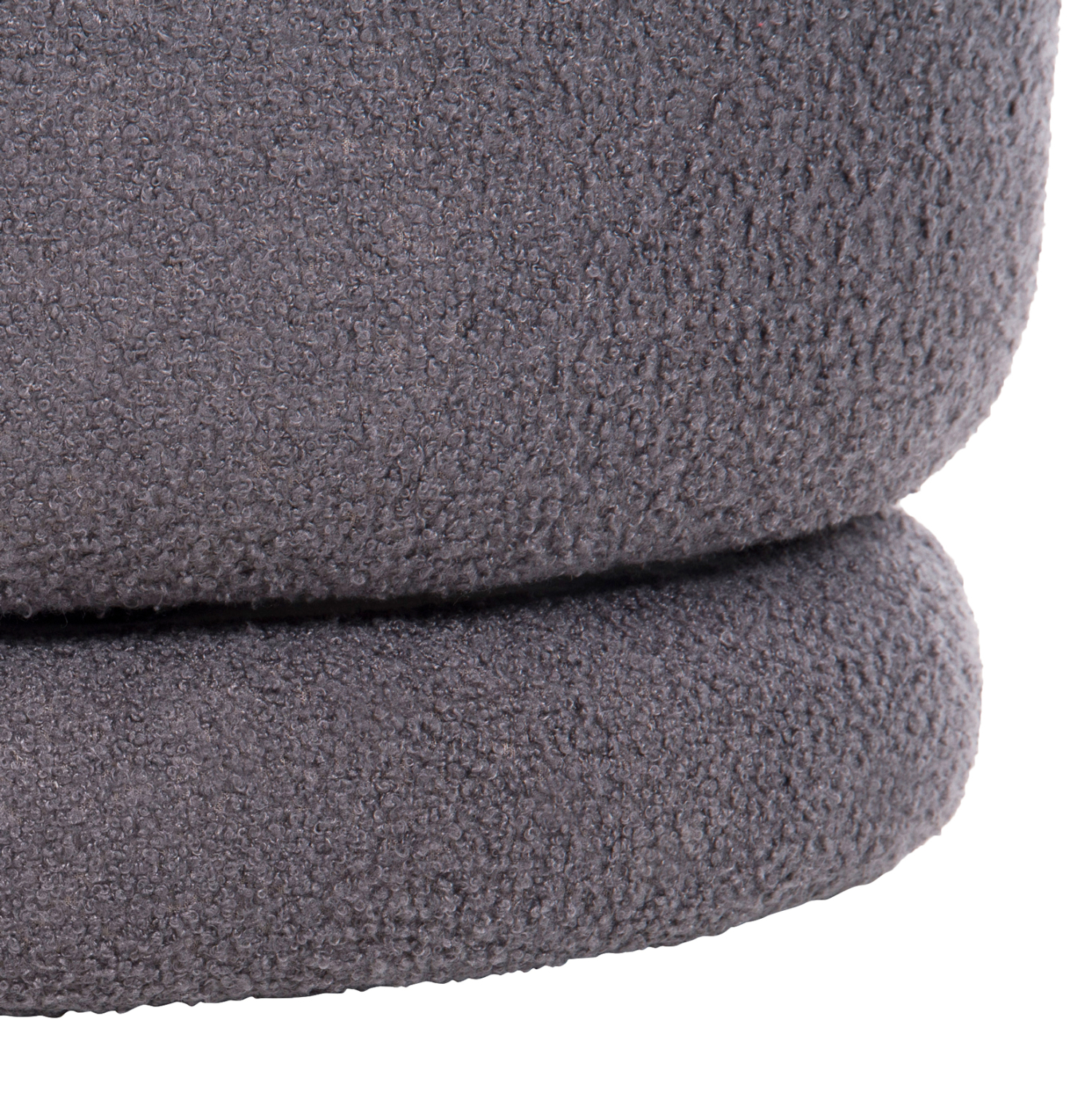 ΣΚΑΜΠΟ ΜΕ ΠΛΑΤΗ ΠΕΡΙΣΤΡΕΦΟΜΕΝΟ FRIVO HM9774.01 ΓΚΡΙ TEDDY ΥΦΑΣΜΑ 51x51x61Υεκ 9