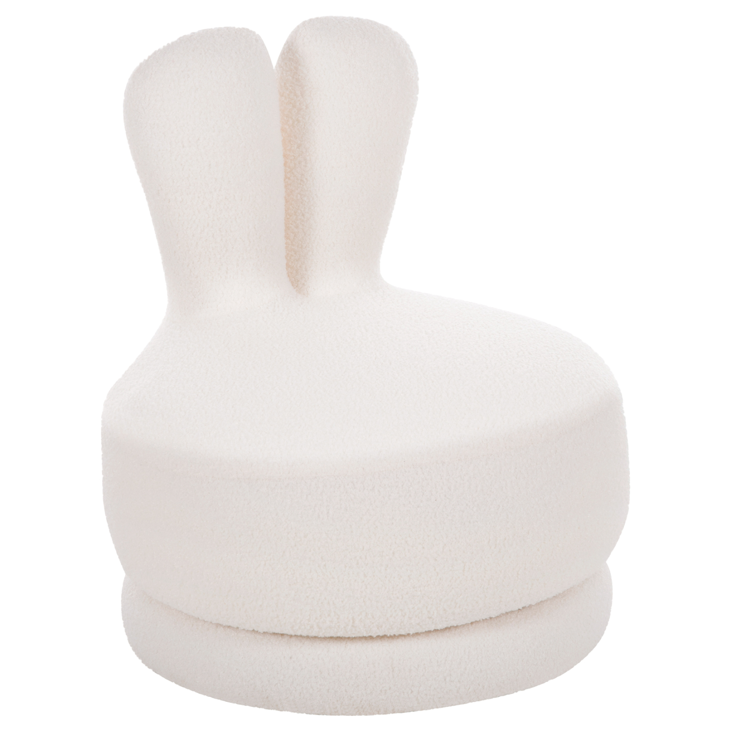 ΣΚΑΜΠΟ ΜΕ ΠΛΑΤΗ ΠΕΡΙΣΤΡΕΦΟΜΕΝΟ FRIVO HM9774.05 ΛΕΥΚΟ TEDDY ΥΦΑΣΜΑ 51x51x61Υεκ 1