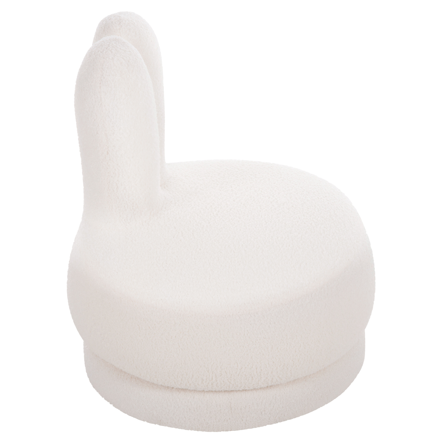 ΣΚΑΜΠΟ ΜΕ ΠΛΑΤΗ ΠΕΡΙΣΤΡΕΦΟΜΕΝΟ FRIVO HM9774.05 ΛΕΥΚΟ TEDDY ΥΦΑΣΜΑ 51x51x61Υεκ 4