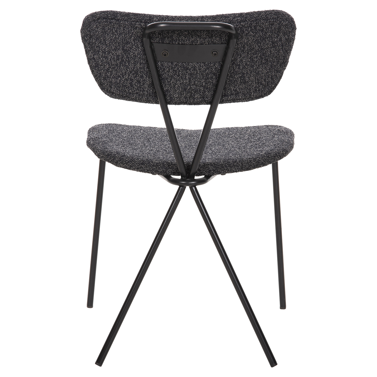 ΚΑΡΕΚΛΑ DORY HM9855.04 ΜΕΤΑΛΛΙΚΟΣ ΣΚΕΛΕΤΟΣ ΜΑΥΡΟΣ-ΣΚΟΥΡΟ ΓΚΡΙ ΥΦΑΣΜΑ 48,5x61x76Υεκ. 6