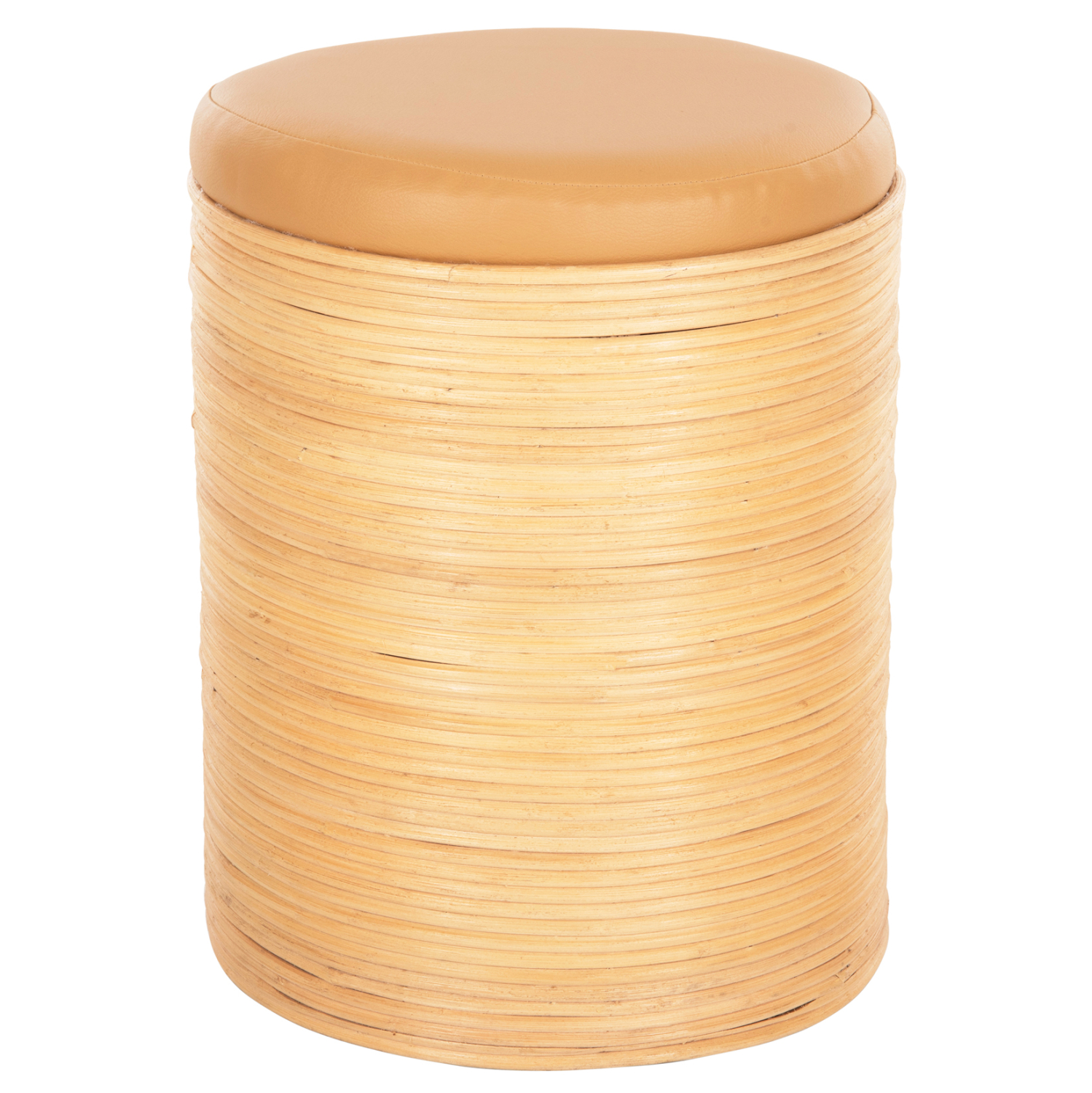ΣΚΑΜΠΟ MITCH HM9886 ΦΥΣΙΚΟ RATTAN-ΚΑΘΙΣΜΑ ΑΠΟ PU ΜΠΕΖ Φ37x47Υεκ. 1