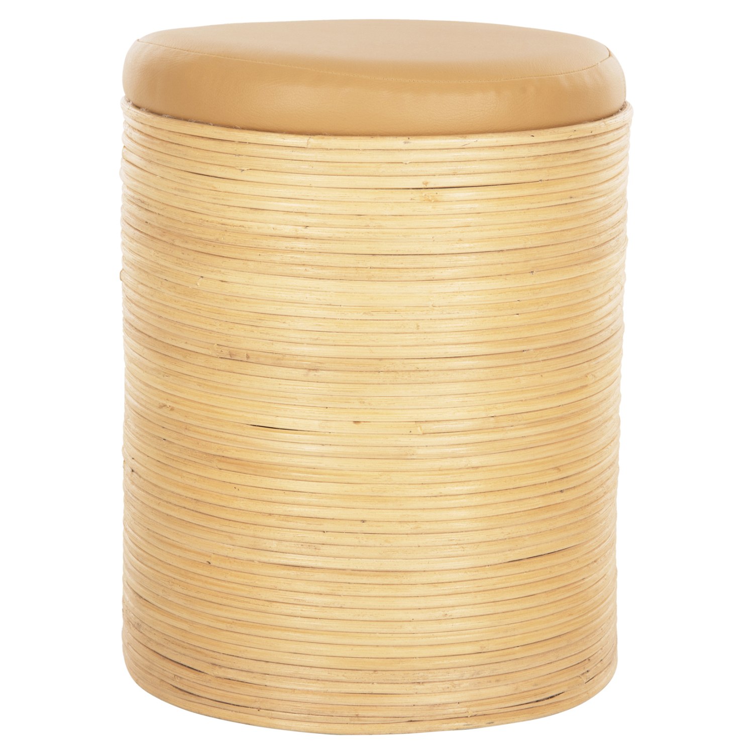 ΣΚΑΜΠΟ MITCH HM9886 ΦΥΣΙΚΟ RATTAN-ΚΑΘΙΣΜΑ ΑΠΟ PU ΜΠΕΖ Φ37x47Υεκ. 3
