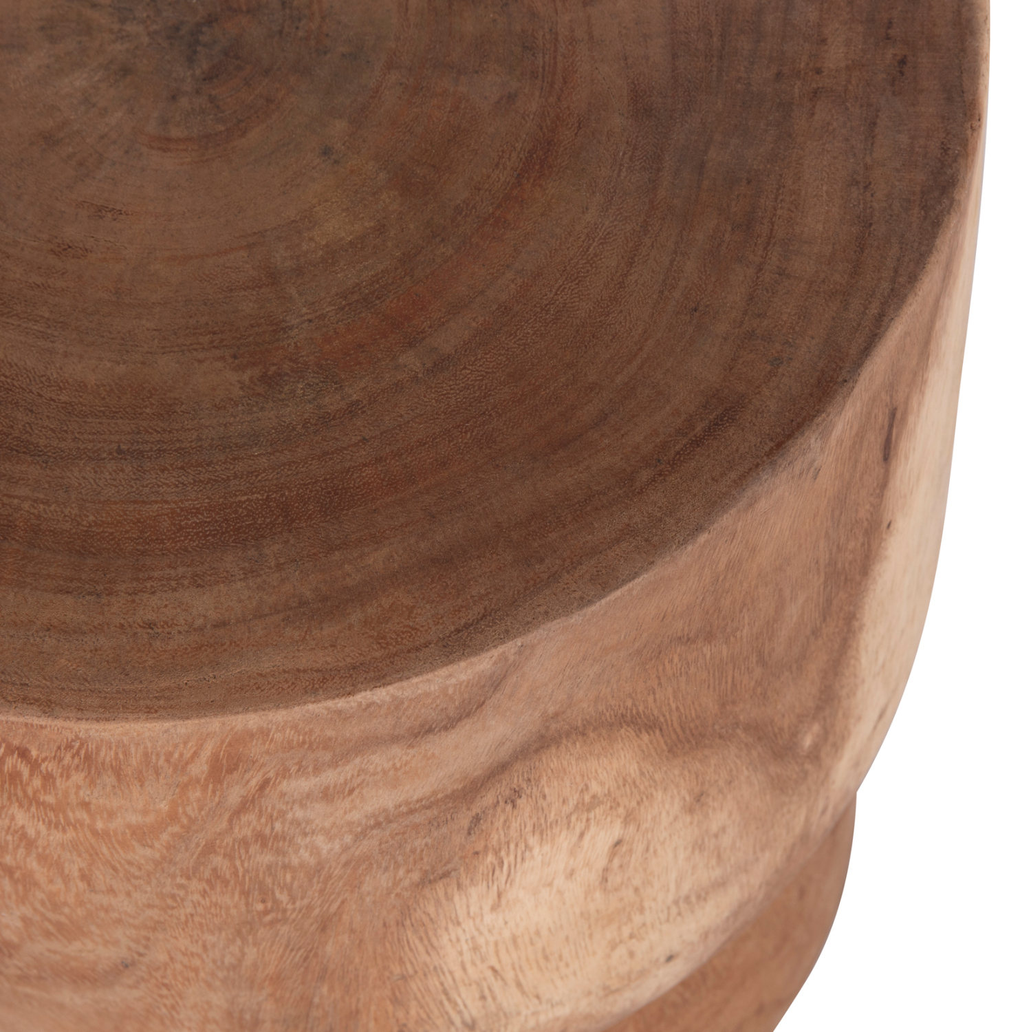 ΣΚΑΜΠΟ-ΤΡΑΠΕΖΑΚΙ ΚΥΛΙΝΔΡΙΚΟ FEBRY HM9909 ΜΑΣΙΦ ΞΥΛΟ SUAR ΦΥΣΙΚΟ Φ40x46Υεκ. 8