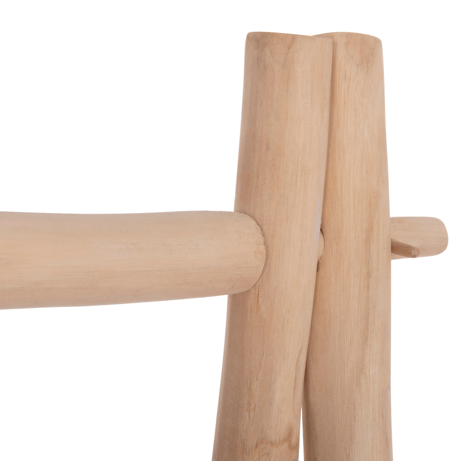 ΕΠΙΠΛΟ ΕΙΣΟΔΟΥ PERL HM9911 ΚΛΑΔΙΑ ΞΥΛΟΥ TEAK-ΦΥΣΙΚΟ 130,5x53x152Υεκ. 5