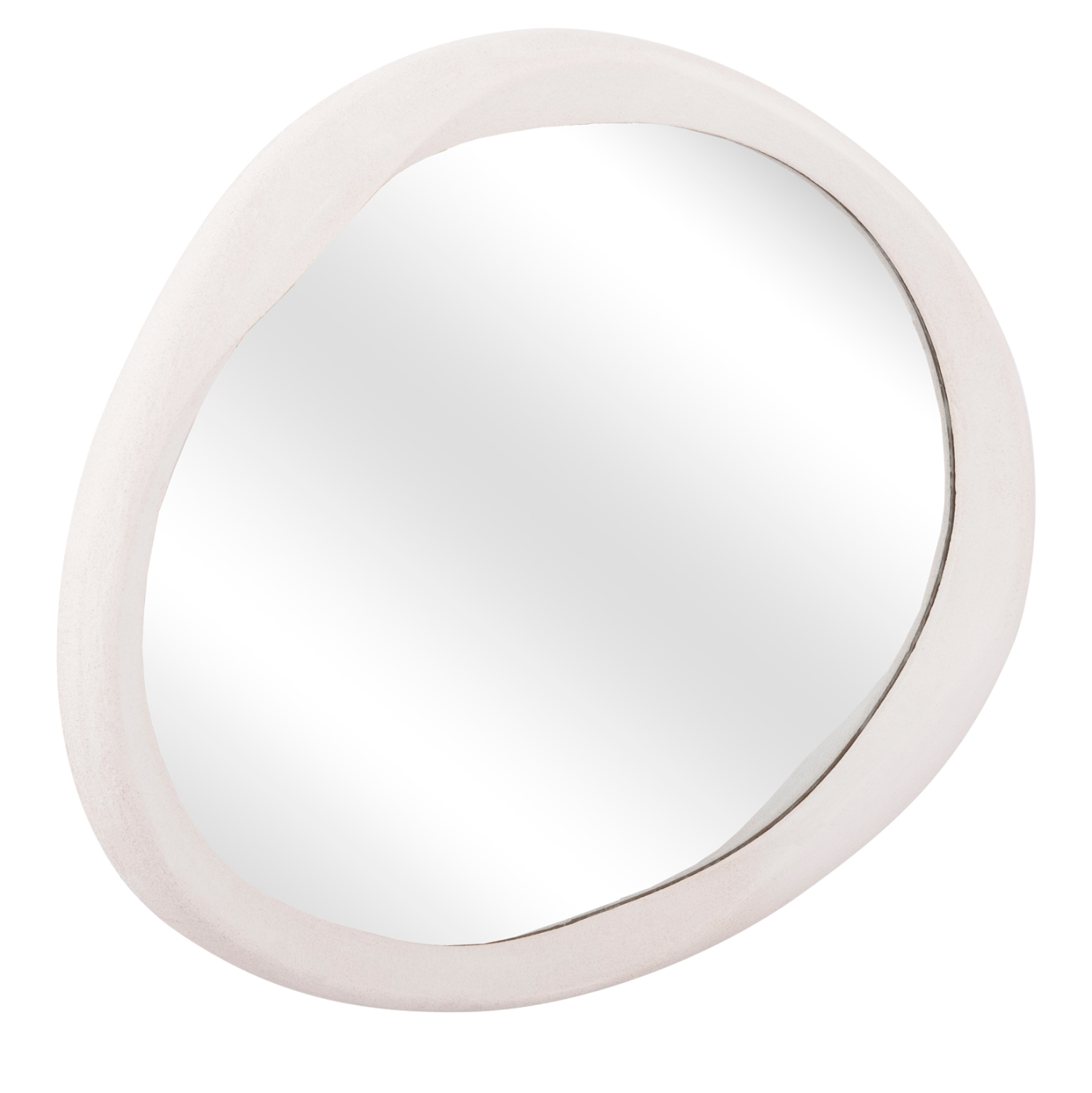 ΚΑΘΡΕΠΤΗΣ ΤΟΙΧΟΥ ΟΒΑΛ ΣΕΙΡΑ SANTORINI HM4513 MDF ΣΕ ΥΠΟΛΕΥΚΟ 90x3,2x60Υεκ 1