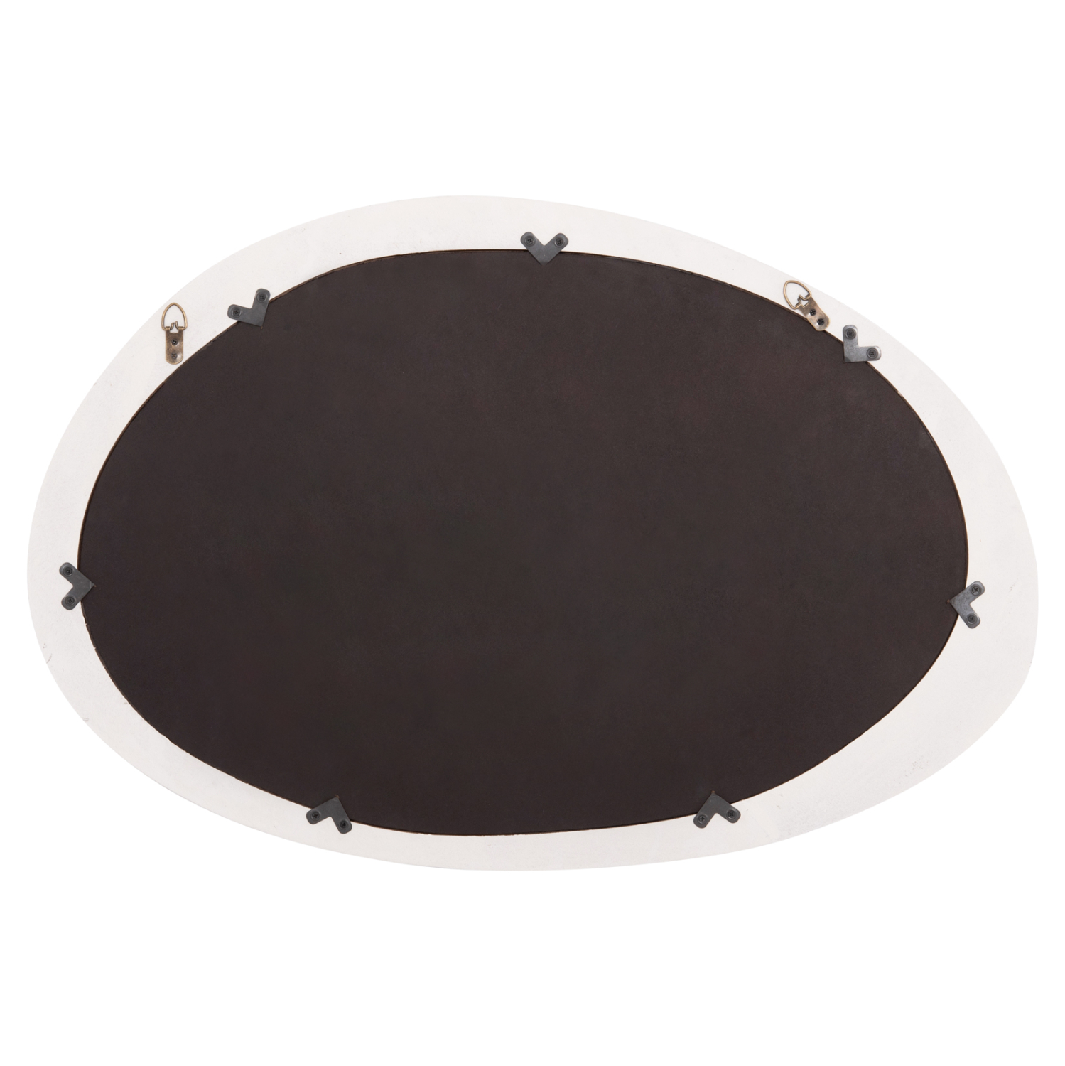 ΚΑΘΡΕΠΤΗΣ ΤΟΙΧΟΥ ΟΒΑΛ ΣΕΙΡΑ SANTORINI HM4513 MDF ΣΕ ΥΠΟΛΕΥΚΟ 90x3,2x60Υεκ 7