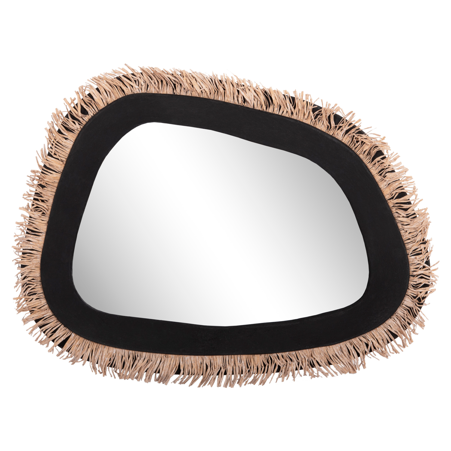 ΚΑΘΡΕΠΤΗΣ ΤΟΙΧΟΥ ΣΕΙΡΑ SANTORINI HM4530 MDF ΜΑΥΡΟ-ΔΙΑΚΟΣΜΗΣΗ ΣΕ ΜΠΕΖ 80x1,8x60Υεκ. 1