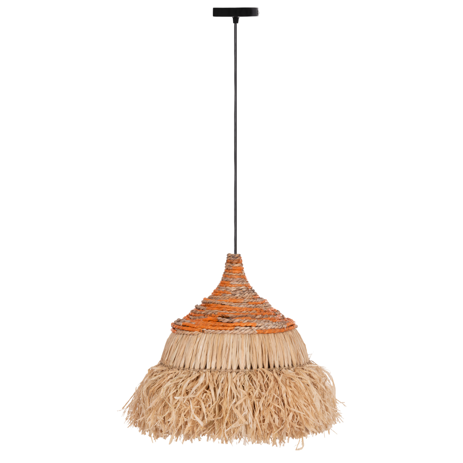 ΦΩΤΙΣΤΙΚΟ ΟΡΟΦΗΣ SIFO HM4714 ΚΑΠΕΛΟ ΙΝΕΣ SISAL &amp; ΜΠΑΝΑΝΑΣ-ΦΥΣΙΚΟ &amp; MIX Φ35x45Υεκ. 1