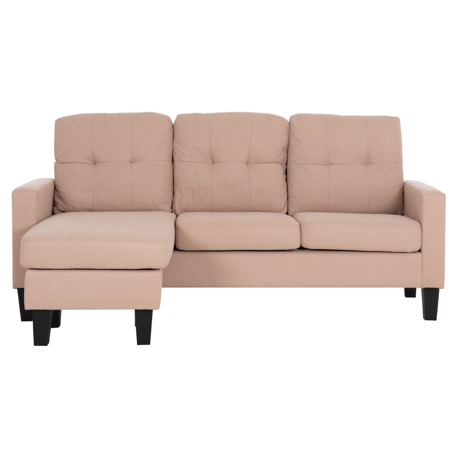 ΚΑΝΑΠΕΣ ΓΩΝΙΑ ΑΝΑΣΤΡΕΨΙΜΗ MEGGY HM3297.13 ΜΠΕΖ ΥΦΑΣΜΑ 184.5x75-129x86Yεκ. 3