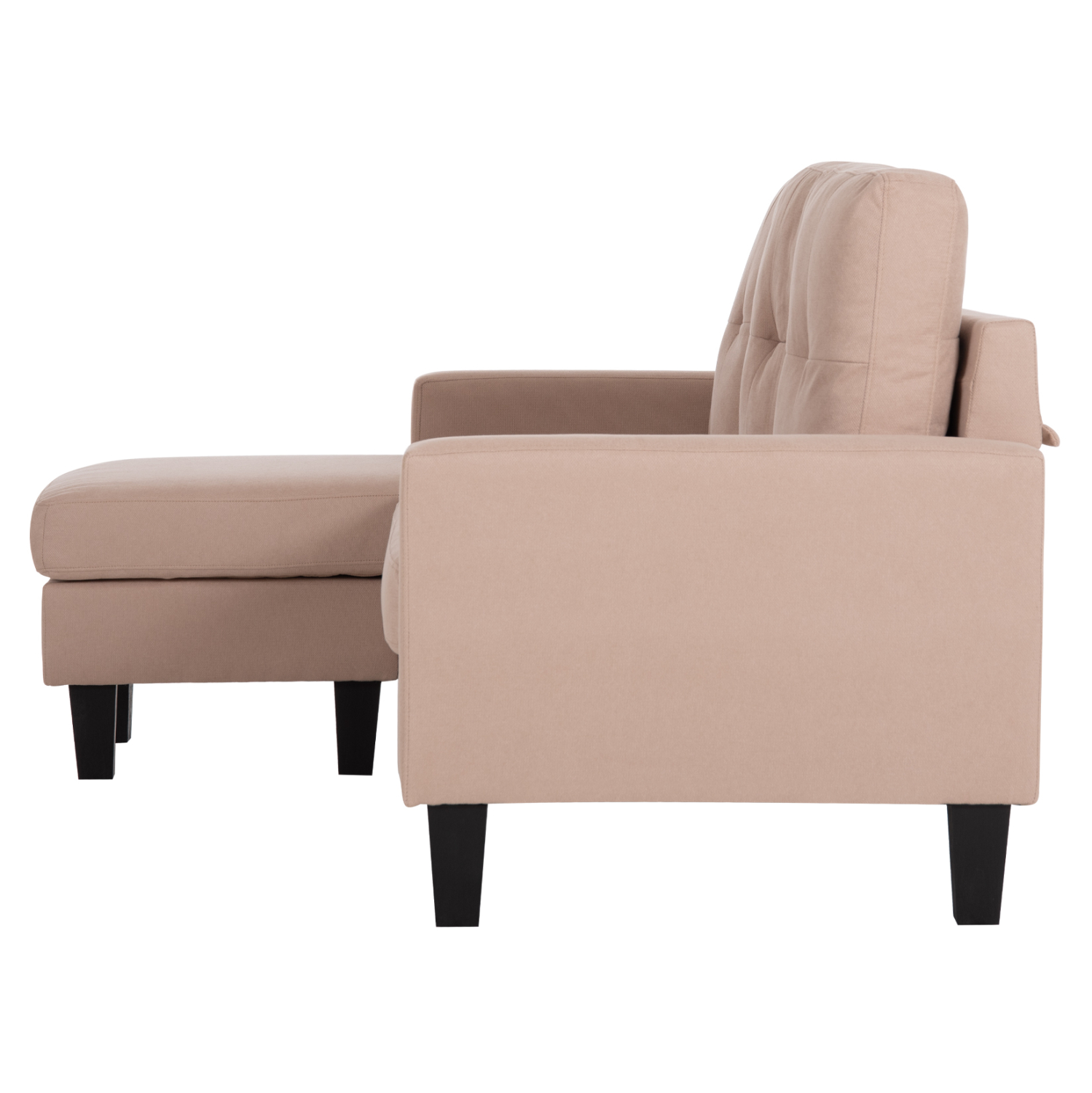 ΚΑΝΑΠΕΣ ΓΩΝΙΑ ΑΝΑΣΤΡΕΨΙΜΗ MEGGY HM3297.13 ΜΠΕΖ ΥΦΑΣΜΑ 184.5x75-129x86Yεκ. 4