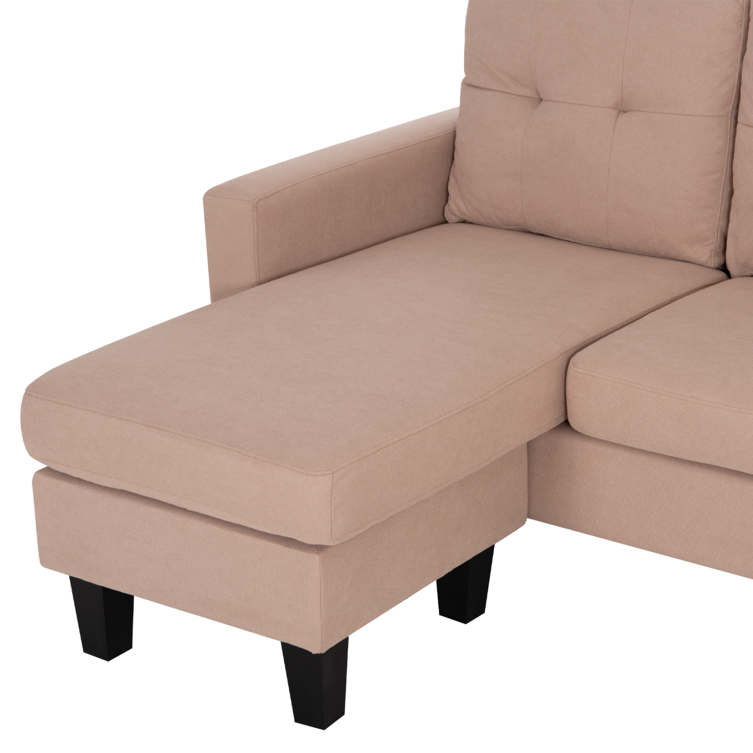 ΚΑΝΑΠΕΣ ΓΩΝΙΑ ΑΝΑΣΤΡΕΨΙΜΗ MEGGY HM3297.13 ΜΠΕΖ ΥΦΑΣΜΑ 184.5x75-129x86Yεκ. 8