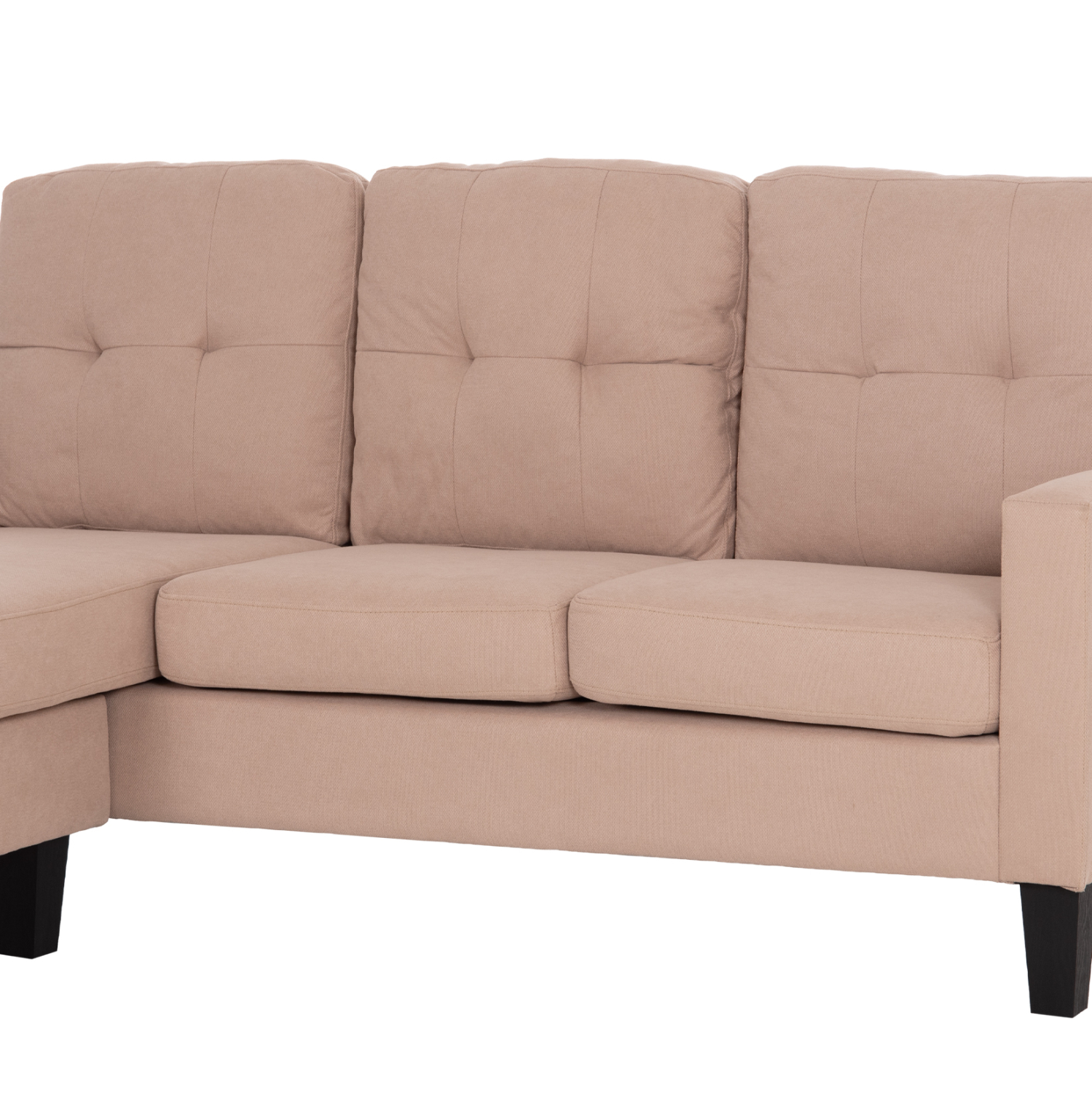 ΚΑΝΑΠΕΣ ΓΩΝΙΑ ΑΝΑΣΤΡΕΨΙΜΗ MEGGY HM3297.13 ΜΠΕΖ ΥΦΑΣΜΑ 184.5x75-129x86Yεκ. 9