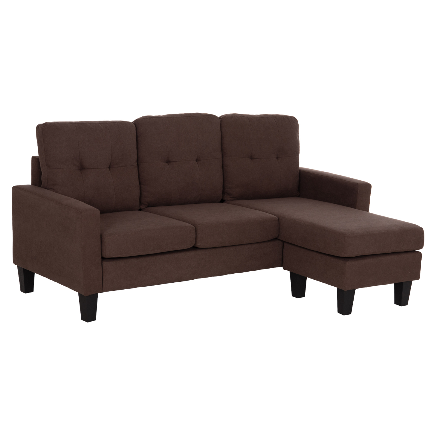 ΚΑΝΑΠΕΣ ΓΩΝΙΑ ΑΝΑΣΤΡΕΨΙΜΗ MEGGY HM3297.12 ΚΑΦΕ ΥΦΑΣΜΑ 184.5x129x86Yεκ. 4
