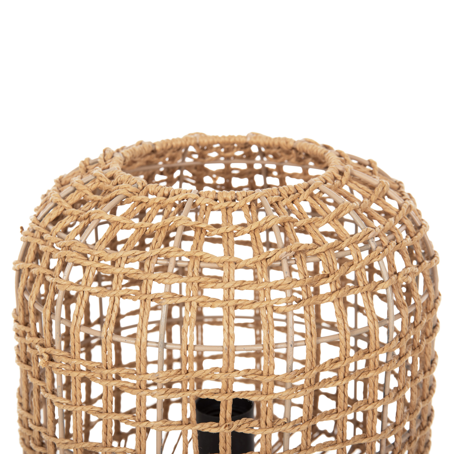 ΦΩΤΙΣΤΙΚΟ ΔΑΠΕΔΟΥ HM4359 ΜΕΤΑΛΛΟ-PAPER ROPE ΣΕ ΚΑΦΕ-2 ΛΑΜΠΕΣ Φ25x78,5Υεκ. 3