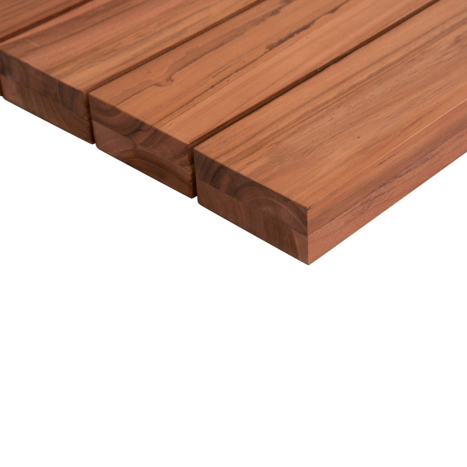 ΕΠΙΦΑΝΕΙΑ ΤΡΑΠΕΖΙΟΥ ΞΥΛΟ TEAK-ΦΥΣΙΚΟ ΤΕΤΡΑΓΩΝΗ HM6139 ΜΑΣΙΦ 80x80x4(πάχος)εκ. 5