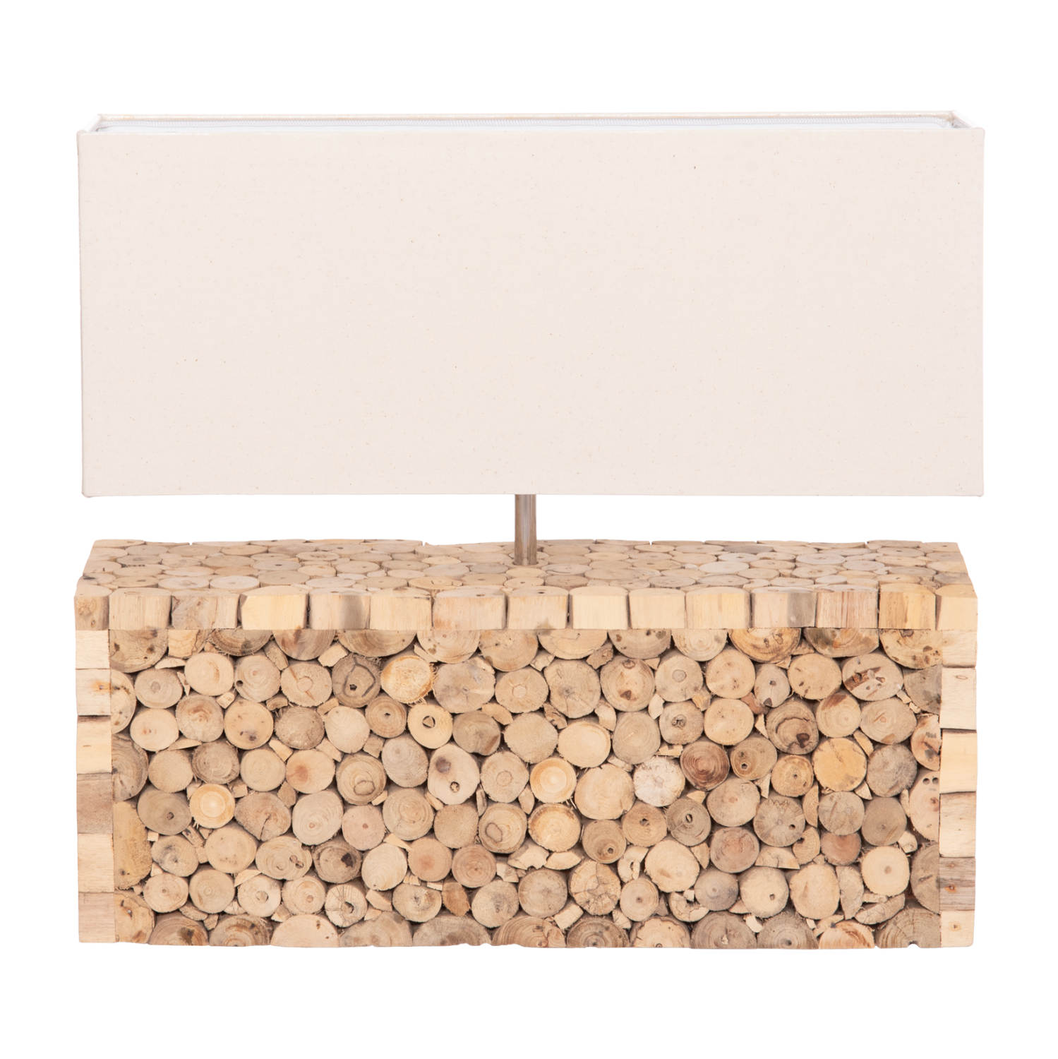 ΕΠΙΤΡΑΠΕΖΙΟ ΦΩΤΙΣΤΙΚΟ TWIGGY HM4437 DRIFTWOOD &amp; ΛΕΥΚΟ ΚΑΠΕΛΟ 50.5x16x45.5Υεκ. 3