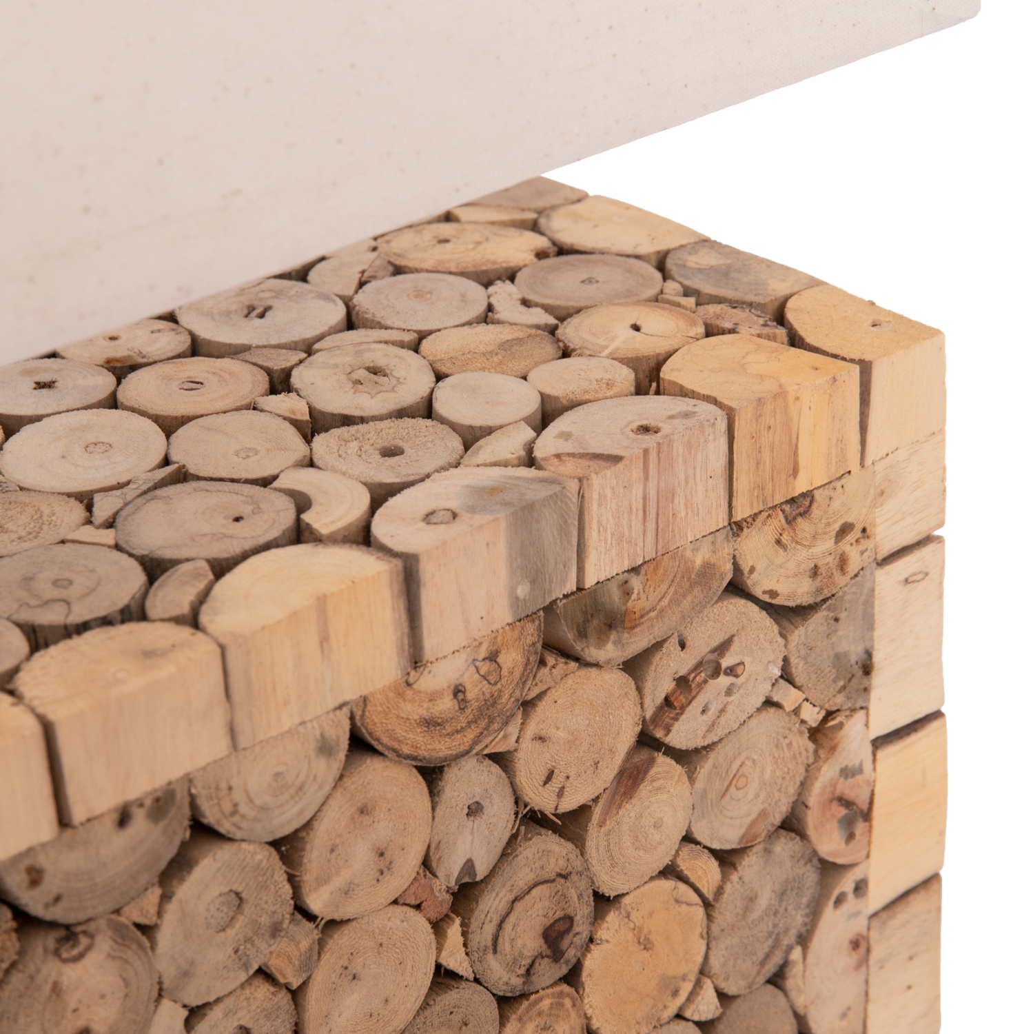 ΕΠΙΤΡΑΠΕΖΙΟ ΦΩΤΙΣΤΙΚΟ TWIGGY HM4437 DRIFTWOOD &amp; ΛΕΥΚΟ ΚΑΠΕΛΟ 50.5x16x45.5Υεκ. 5