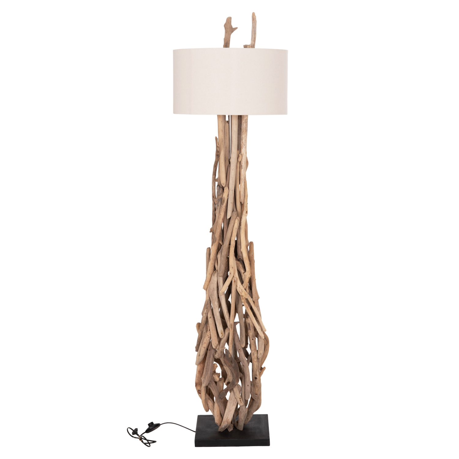 ΔΙΑΚΟΣΜΗΤΙΚΟ ΦΩΤΙΣΤΙΚΟ ΔΑΠΕΔΟΥ ALTAR HM4872 DRIFTWOOD--ΛΕΥΚΟ PVC Φ44.5x167Υεκ. 7