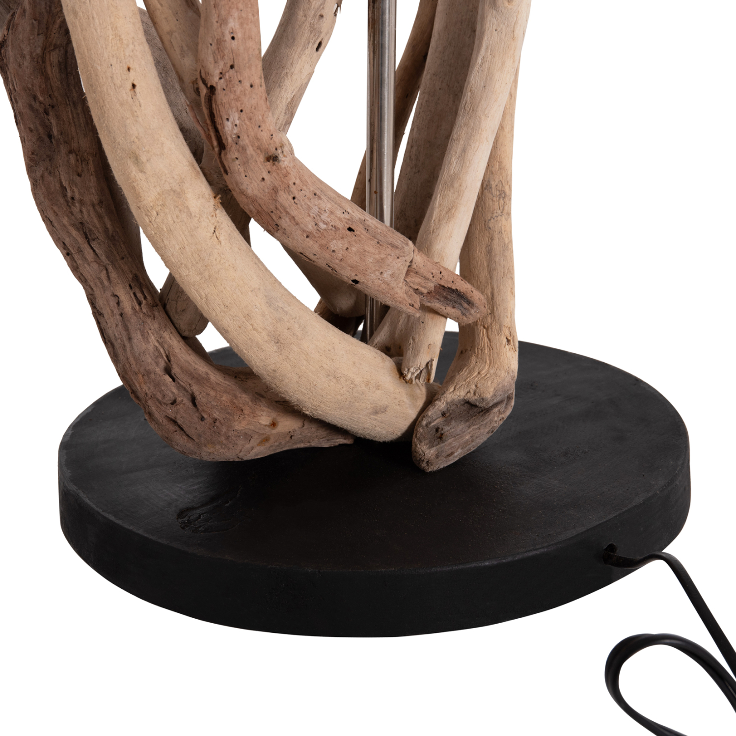 ΕΠΙΤΡΑΠΕΖΙΟ ΦΩΤΙΣΤΙΚΟ BRAMBLE HM4873 DRIFTWOOD &amp; ΛΕΥΚΟ ΚΑΠΕΛΟ Φ28x65Υεκ. 10