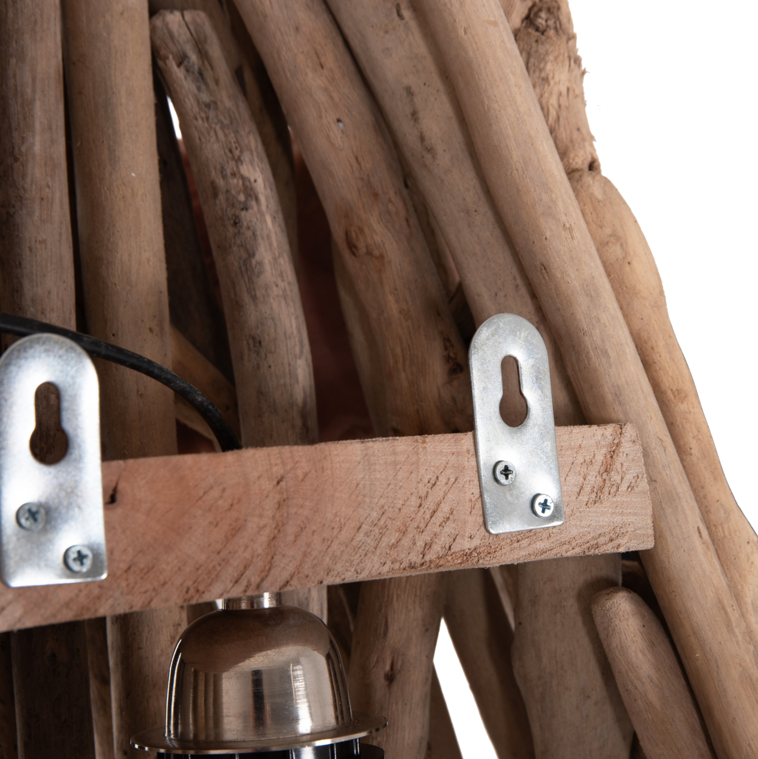 ΑΠΛΙΚΑ ΤΟΙΧΟΥ VEKNA HM4876 DRIFTWOOD ΣΕ ΦΥΣΙΚΟ 43x15(πάχος)x100Υεκ.[1xΕ27] 10