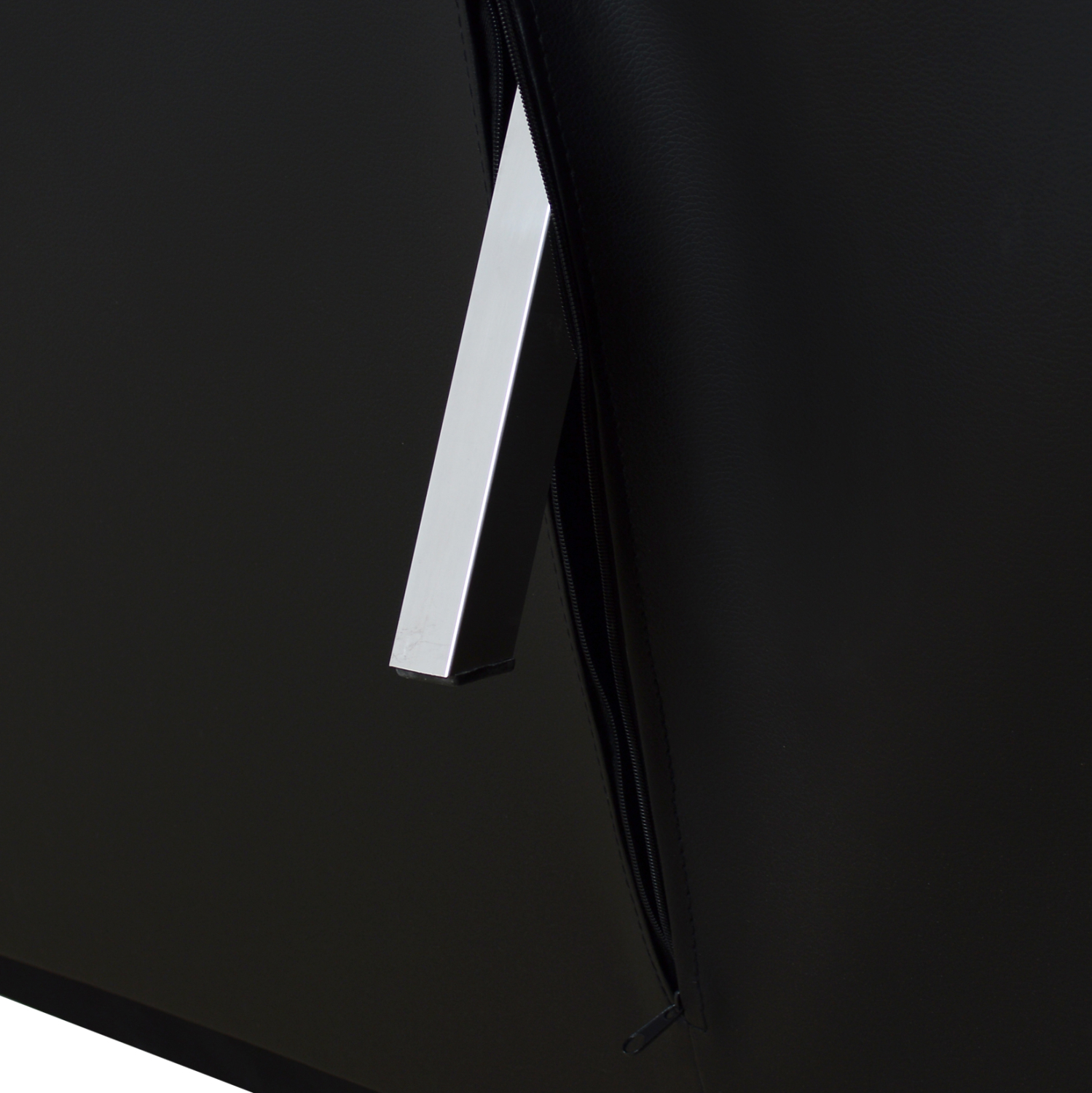 ΚΑΝΑΠΕΣ ΚΡΕΒΑΤΙ HM3001.02 THOM ΜΕ ΑΝΑΔΙΠΛΟΥΜΕΝΑ ΜΠΡΑΤΣΑ ΜΑΥΡΟ PU 189x93x82 εκ. 10