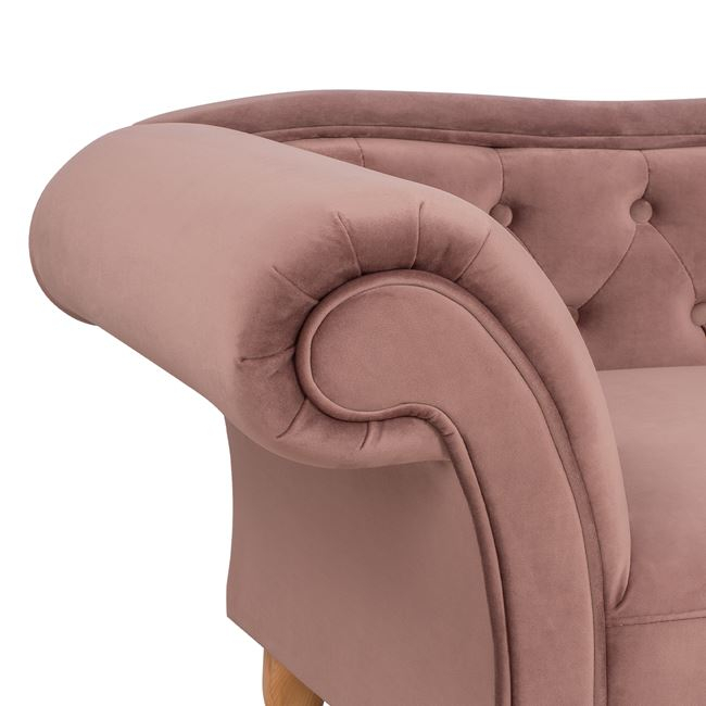 ΑΝΑΚΛΙΝΔΡΟ T.CHESTERFIELD ΣΑΠΙΟ ΜΗΛΟ ΒΕΛΟΥΔΟ NIOVI HM3008.05 ΔΕΞΙ ΜΠΡΑΤΣΟ 187x61x82Y 6