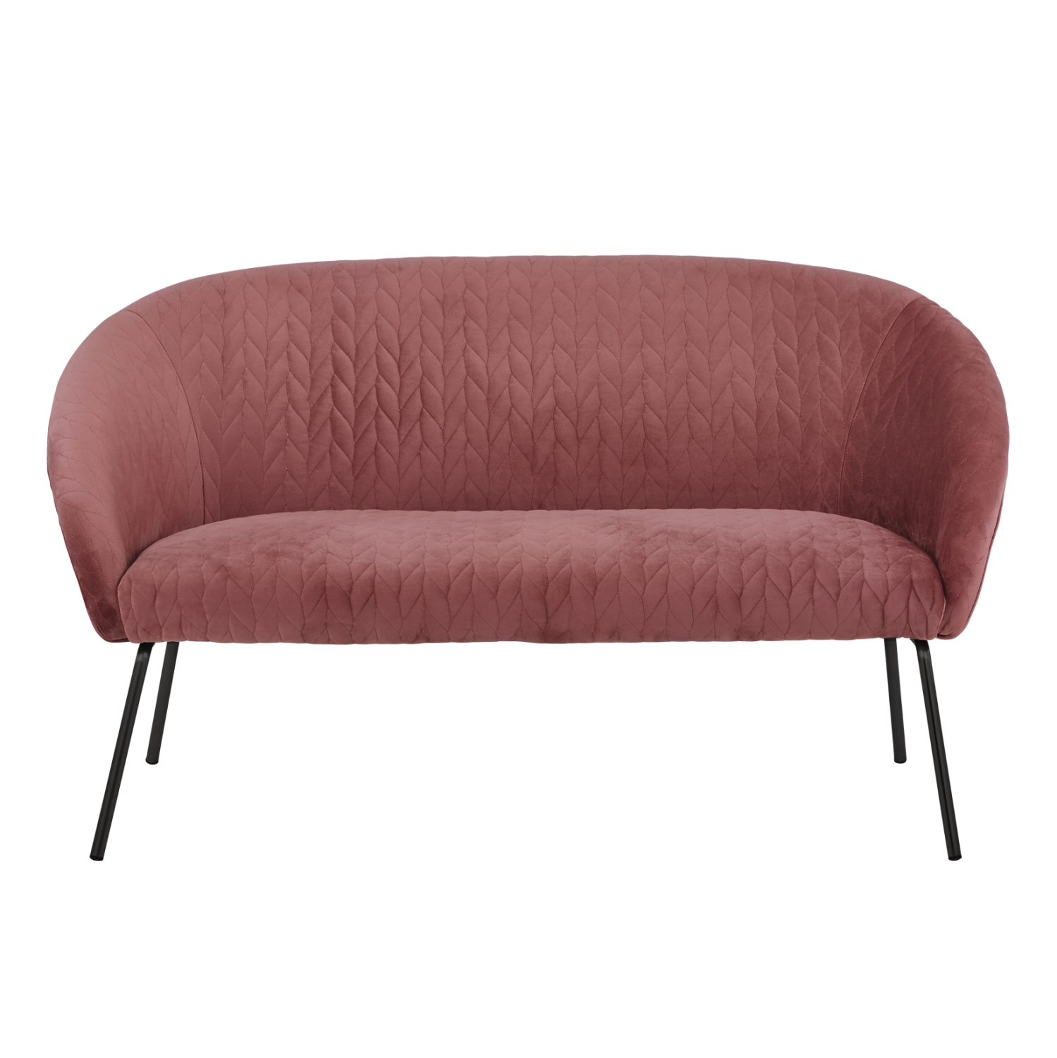 ΚΑΝΑΠΕΣ 2ΘΕΣΙΟΣ JOYCE ΒΕΛΟΥΔΟ ΣΑΠΙΟ ΜΗΛΟ ΚΑΙ ΜΕΤΑΛΛΙΚΑ ΠΟΔΙΑ 142X80X75 HM8548.02 3