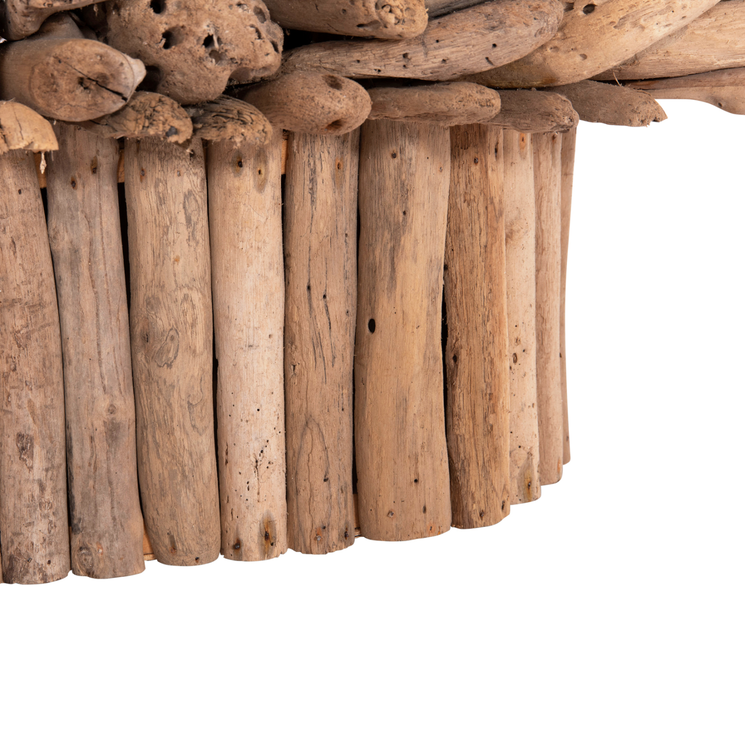 ΤΡΑΠΕΖΙ ΣΑΛΟΝΙΟΥ ΟΒΑΛ SPARROW HM9962 DRIFTWOOD--ΓΥΑΛΙ 106x55,5x50,5Υεκ. 8