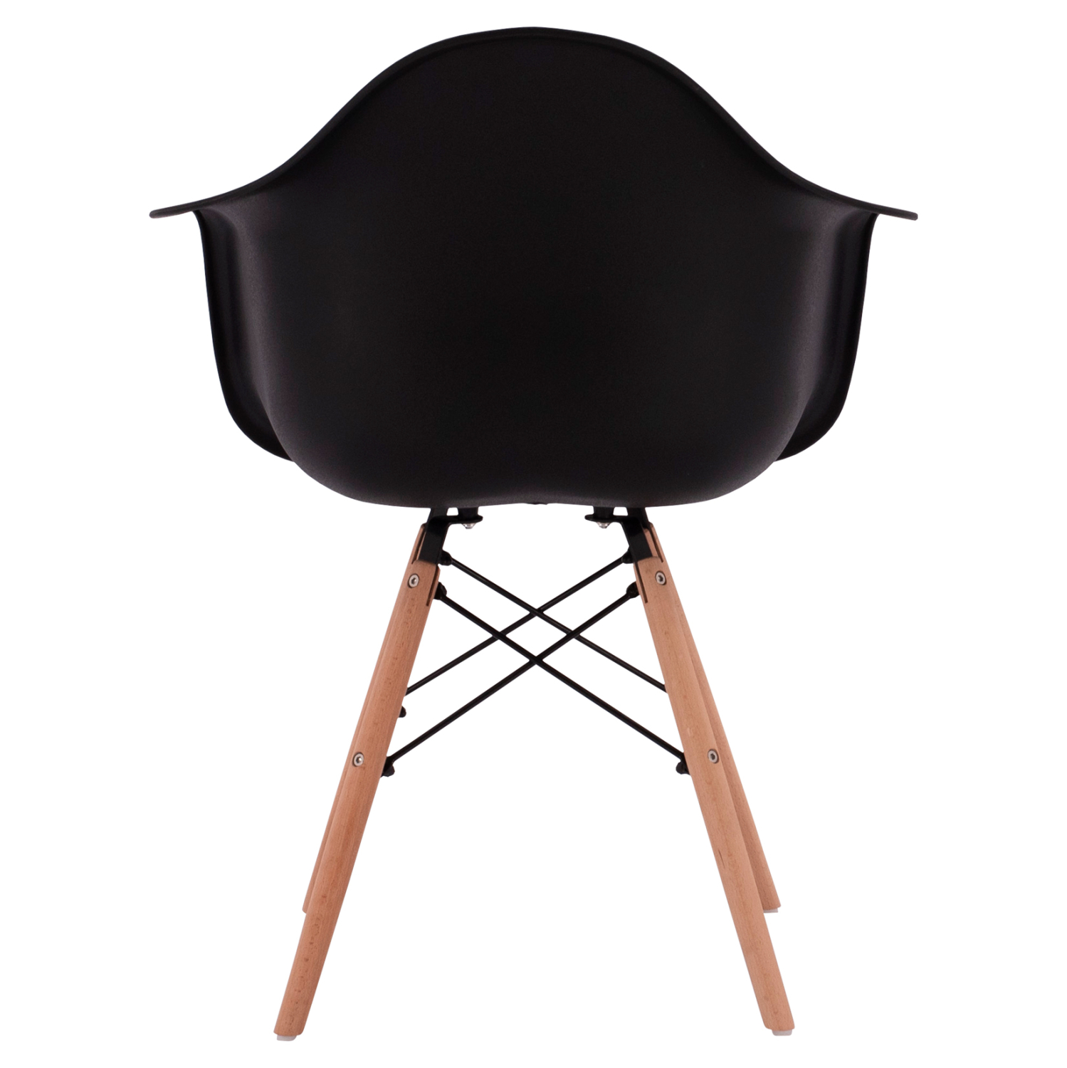 ΠΟΛΥΘΡΟΝΑ ΜΕ ΞΥΛΙΝΑ ΠΟΔΙΑ &amp; ΚΑΘΙΣΜΑ ΜΑΥΡΟ MIRTO HM005.02  64x60x81 εκ. 6