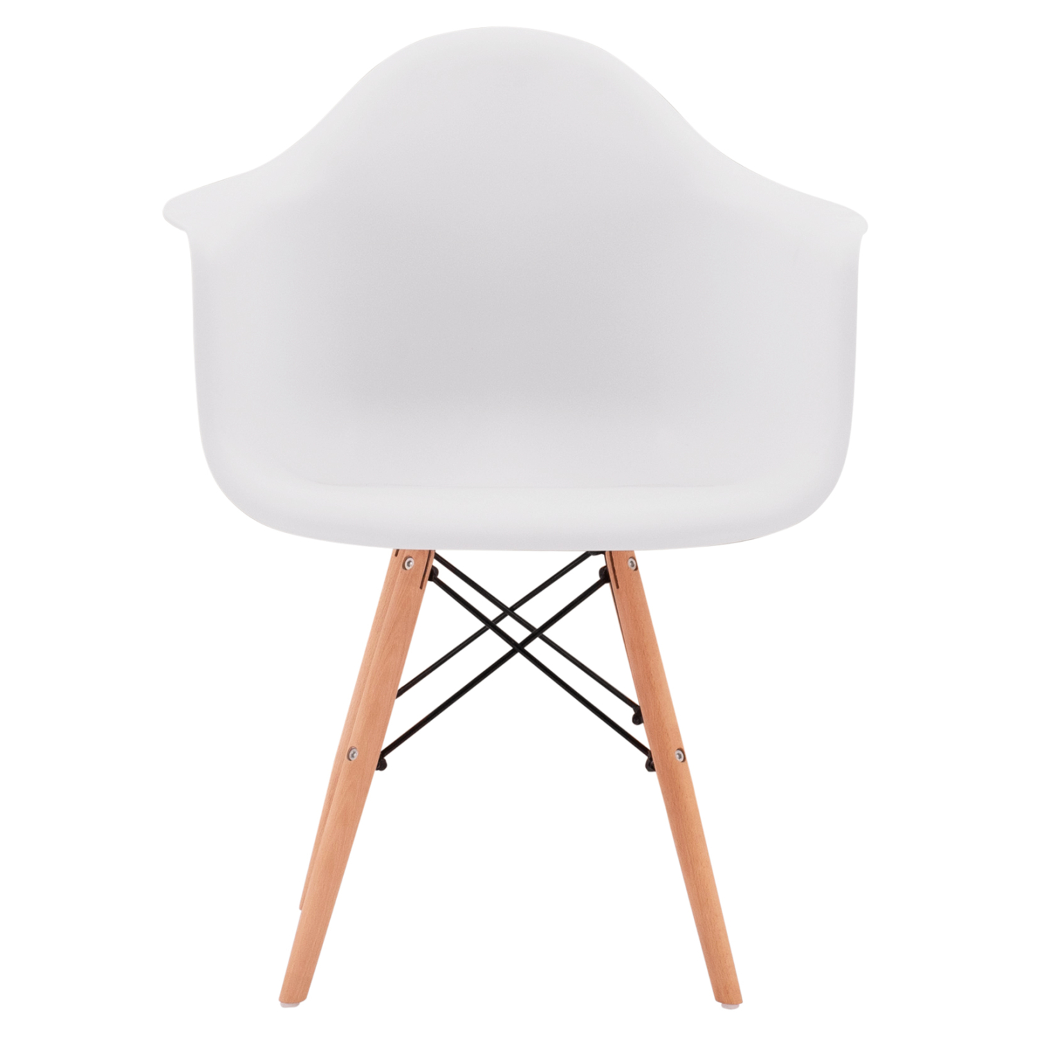 ΠΟΛΥΘΡΟΝΑ ΜΕ ΞΥΛΙΝΑ ΠΟΔΙΑ &amp; ΚΑΘΙΣΜΑ ΛΕΥΚΟ MIRTO HM005.01 64x60x81 εκ. 3