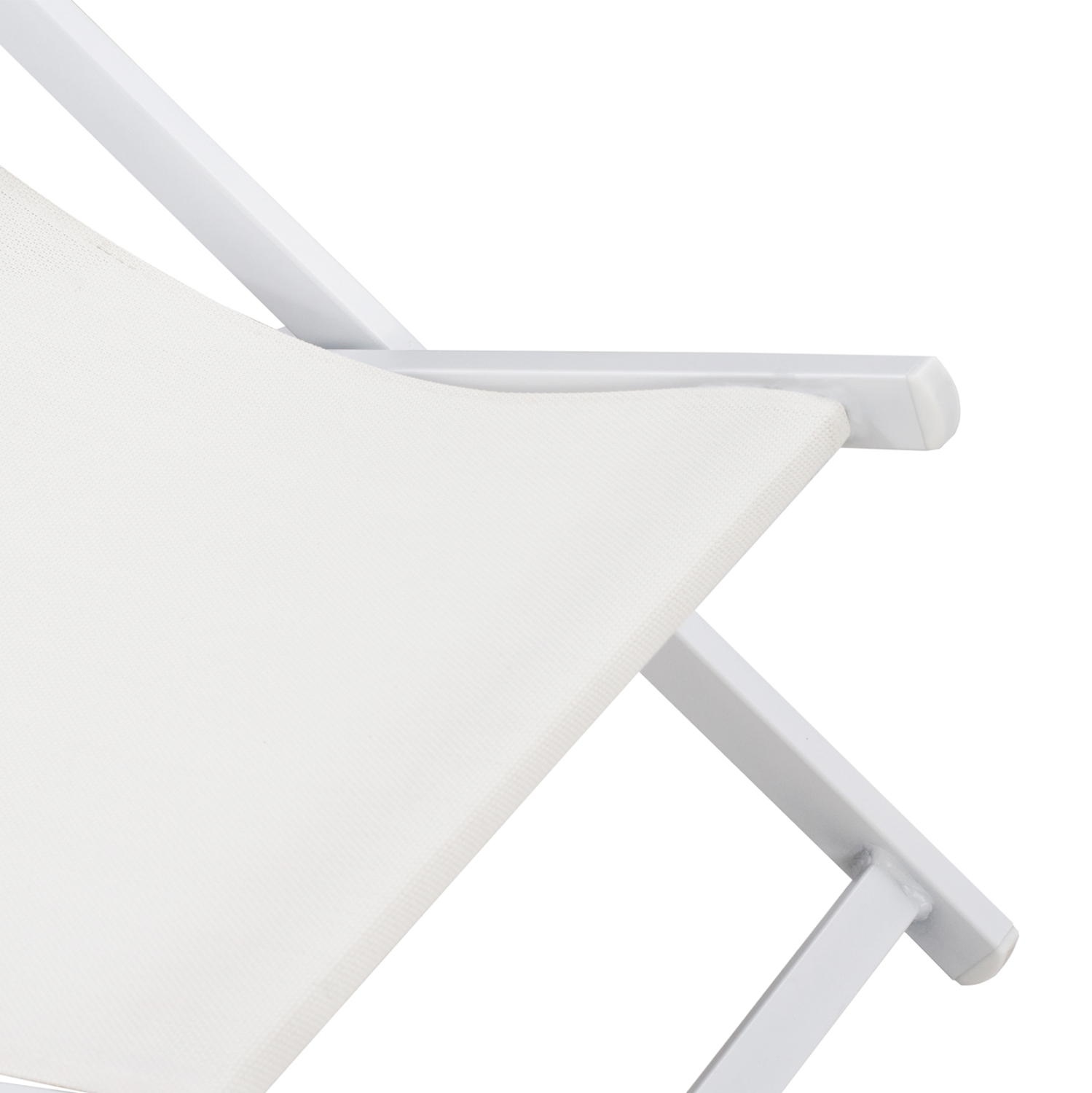 ΣΕΖΛΟΝΓΚ ΕΠΑΓΓΕΛΜΑΤΙΚΗ KEA HM5076.04 ΑΛΟΥΜΙΝΙΟ &amp; TEXTILENE ΛΕΥΚΟ 59,5x102,5x94Υεκ 7