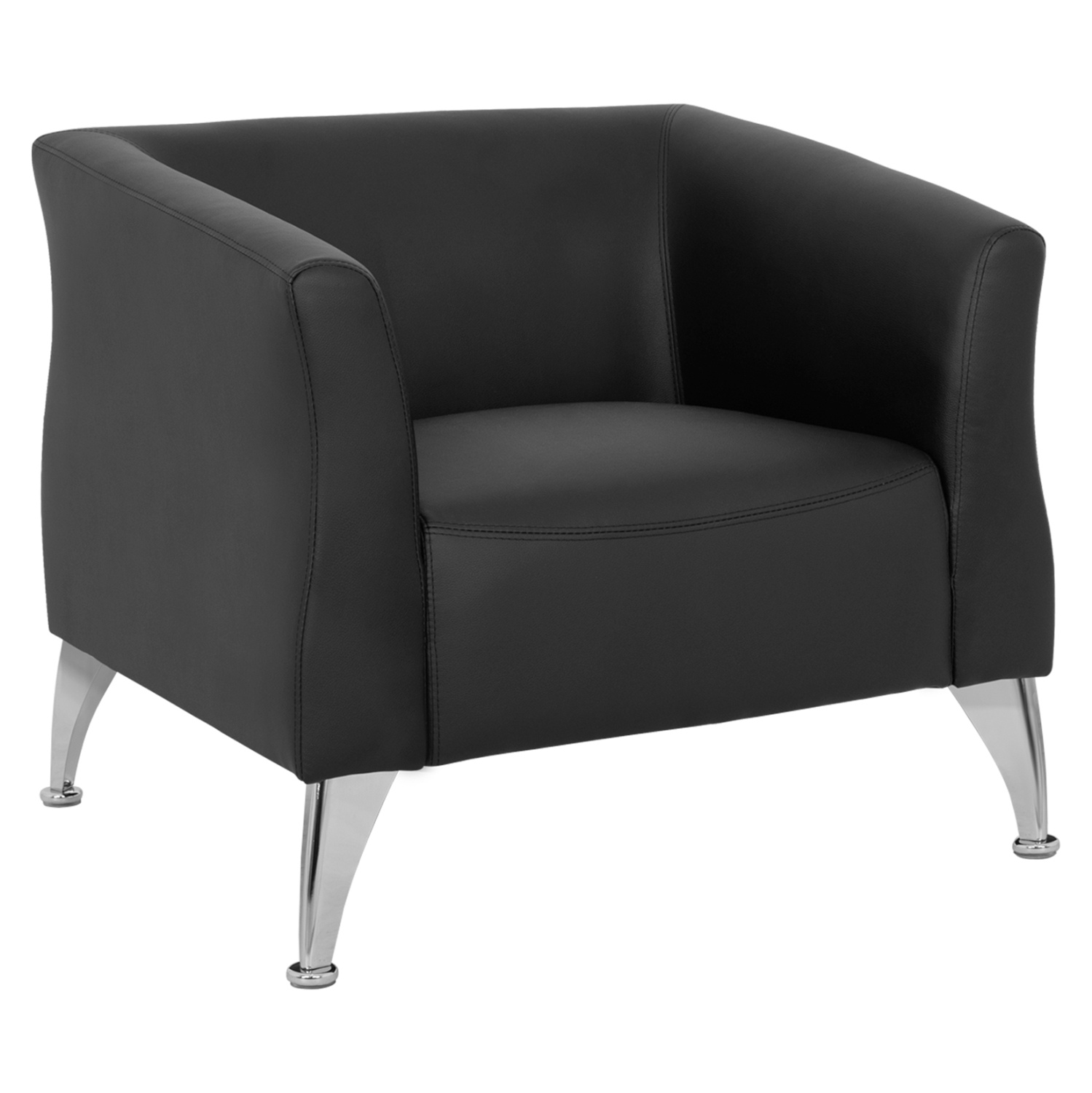 ΠΟΛΥΘΡΟΝΑ KIANA HM3122.11 ΜΕ ΜΑΥΡΟ PU 80x75x71 εκ. 1