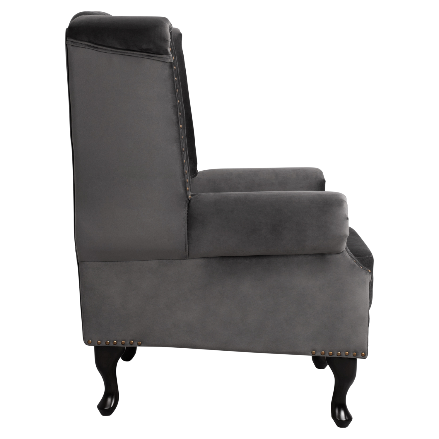 ΠΟΛΥΘΡΟΝΑ-ΜΠΕΡΖΕΡΑ ΓΚΡΙ ΒΕΛΟΥΔΟ T.CHESTERFIELD POLINA 83x75x107Yεκ.HM0053.10 4