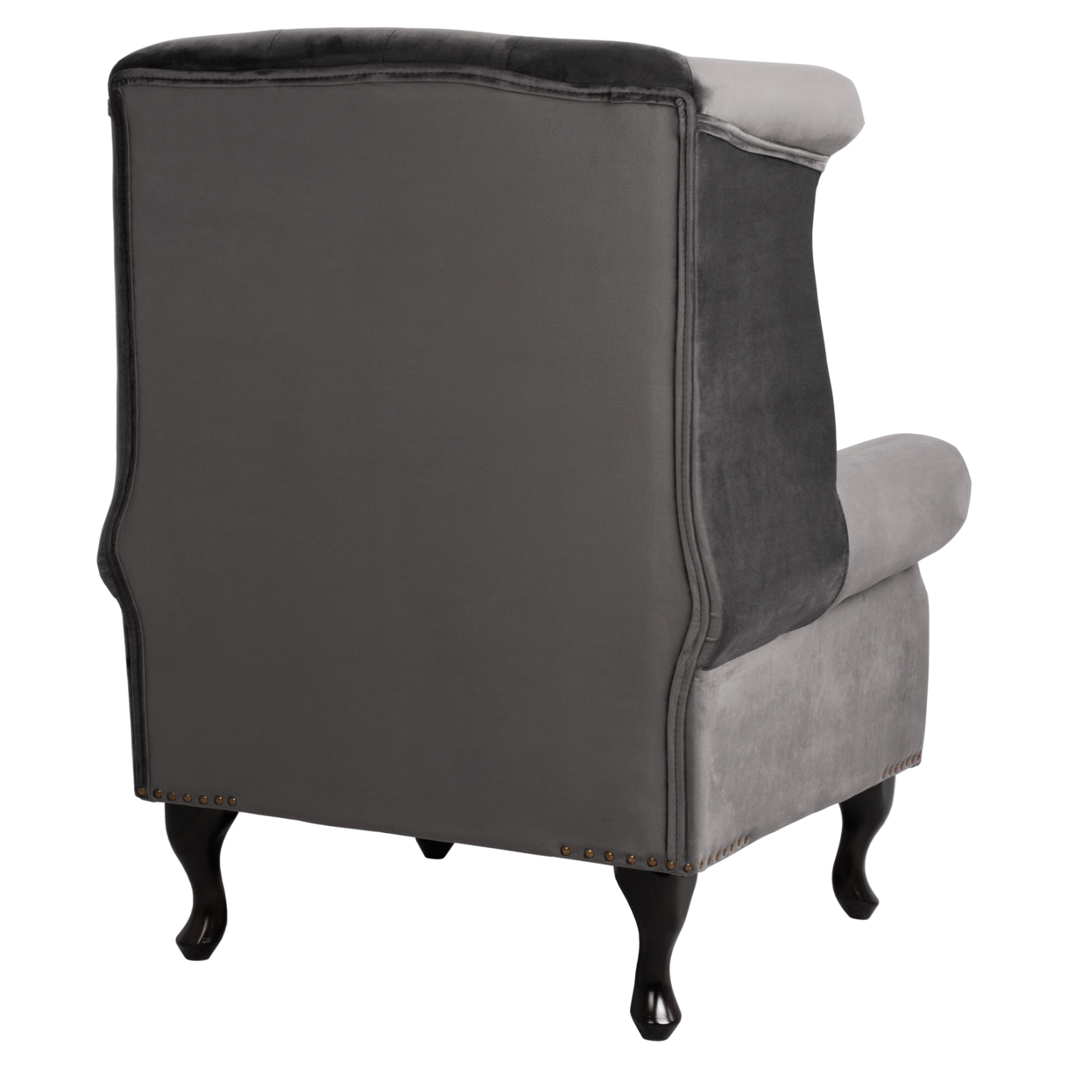 ΠΟΛΥΘΡΟΝΑ-ΜΠΕΡΖΕΡΑ ΓΚΡΙ ΒΕΛΟΥΔΟ T.CHESTERFIELD POLINA 83x75x107Yεκ.HM0053.10 5