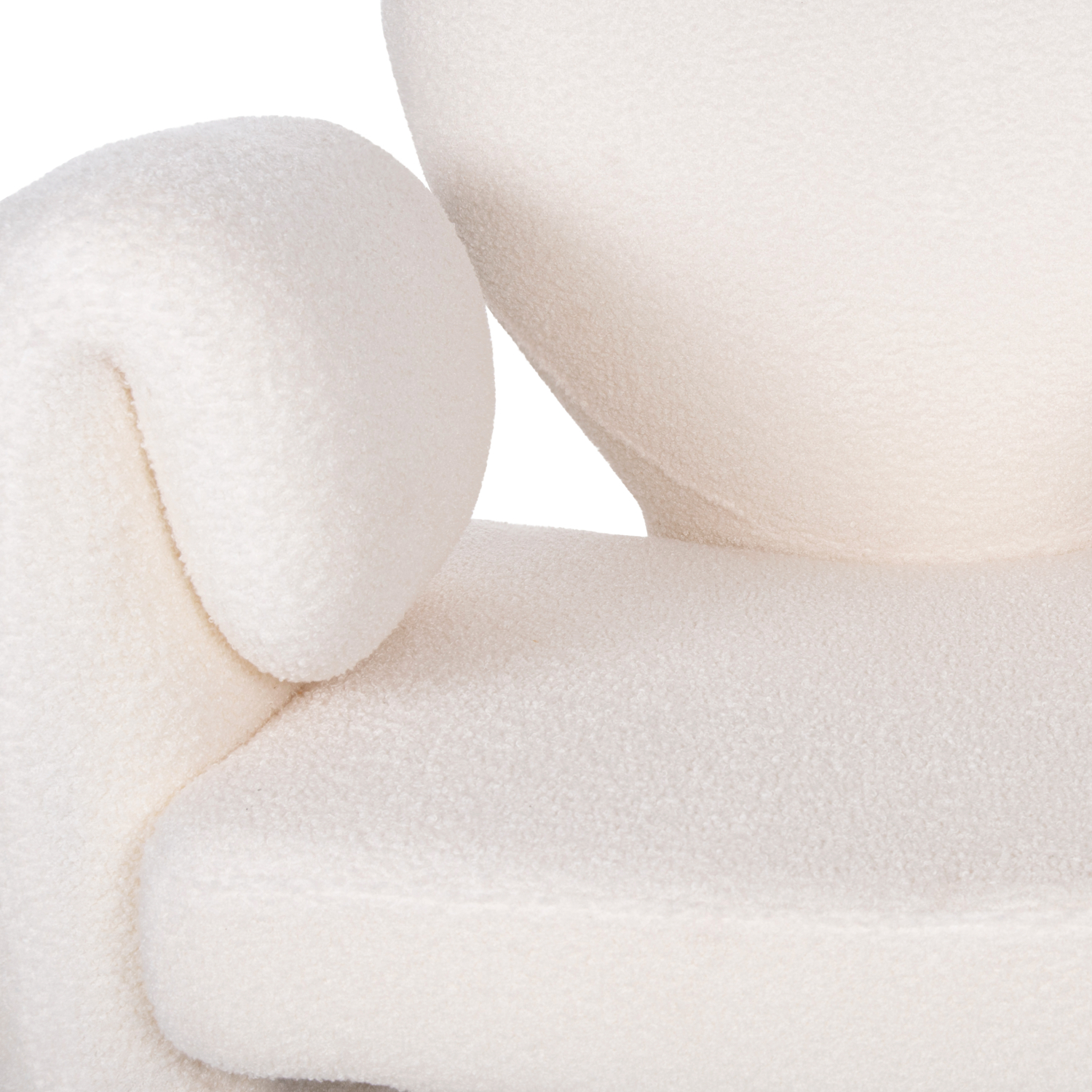 ΠΟΛΥΘΡΟΝΑ HARTT HM9777.05 ΛΕΥΚΟ TEDDY ΥΦΑΣΜΑ 84x74x87Yεκ. 8