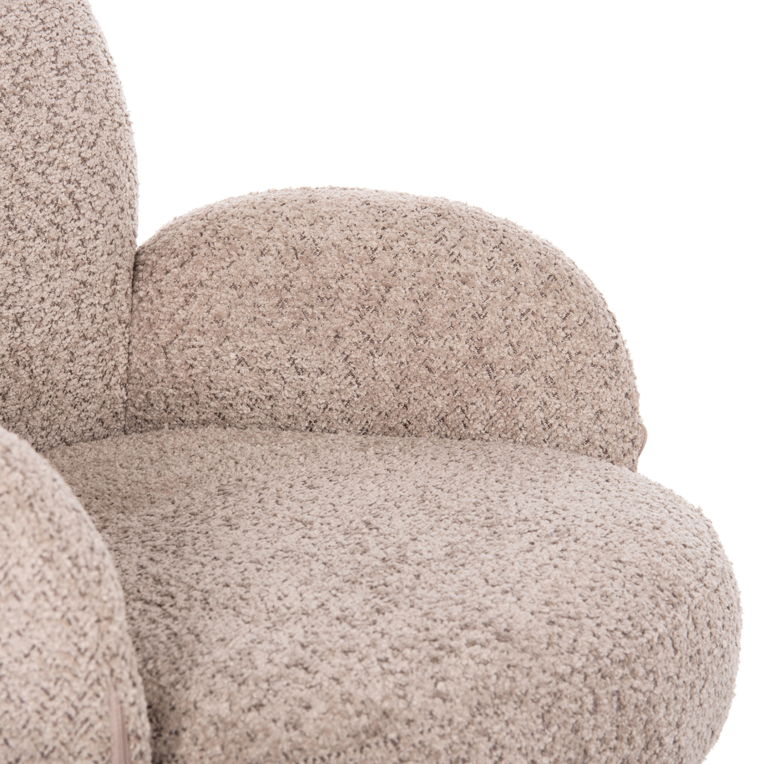 ΠΟΛΥΘΡΟΝΑ ΠΕΡΙΣΤΡΕΦ. WINON HM9778.03 ΜΠΕΖ ΜΠΟΥΚΛΕ ΥΦΑΣΜΑ-ΜΑΥΡΟ ΜΕΤΑΛΛΟ 65x67x92Υ εκ. 7