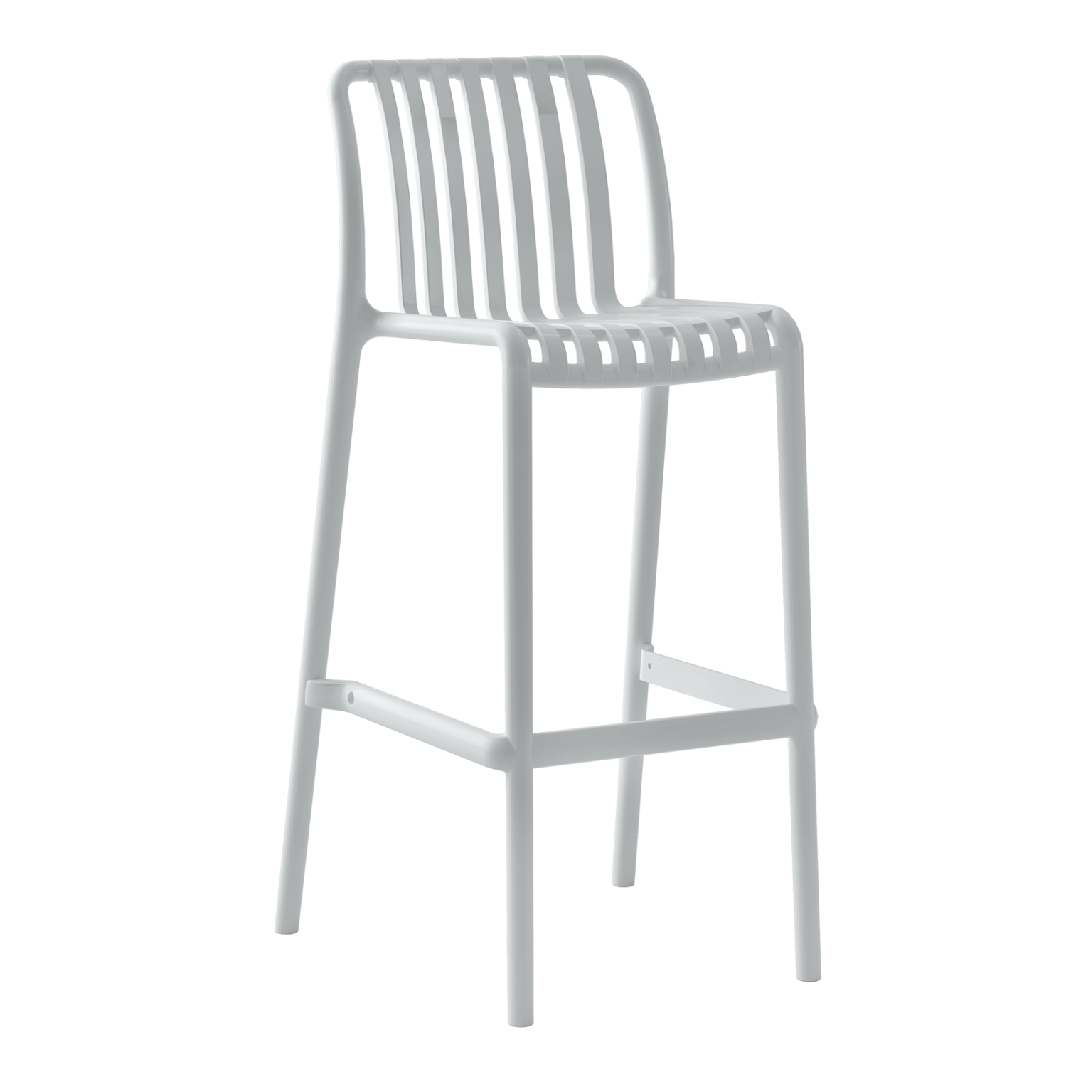 ΣΚΑΜΠΟ BAR ΠΟΛΥΠΡΟΠΥΛΕΝΙΟΥ CONVEE HM6098.01 ΛΕΥΚΟ 38,5x49,5x102Υεκ. 1